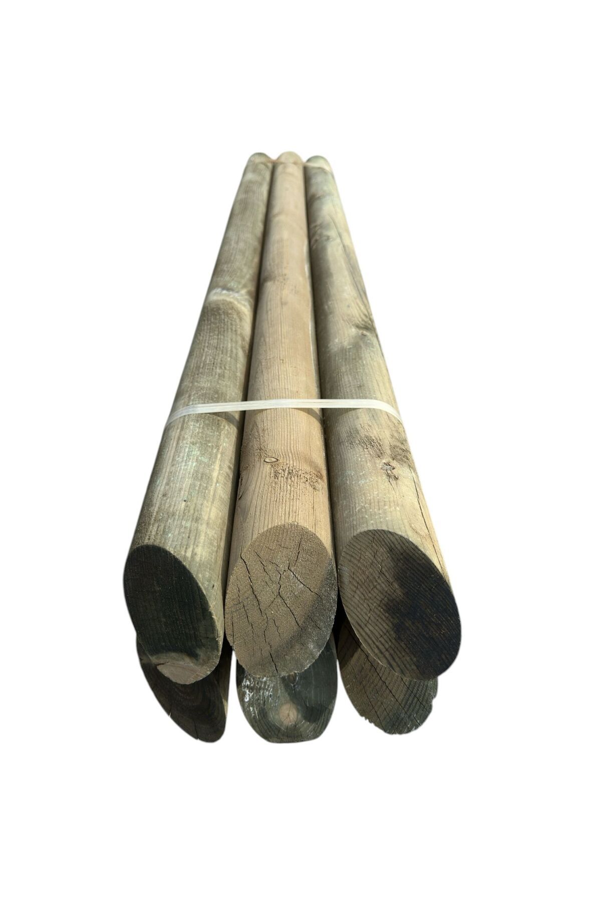FMT EMPRENYE Emprenyeli Ahşap Çit Direği Q8cm 150cm 6'lı Paket