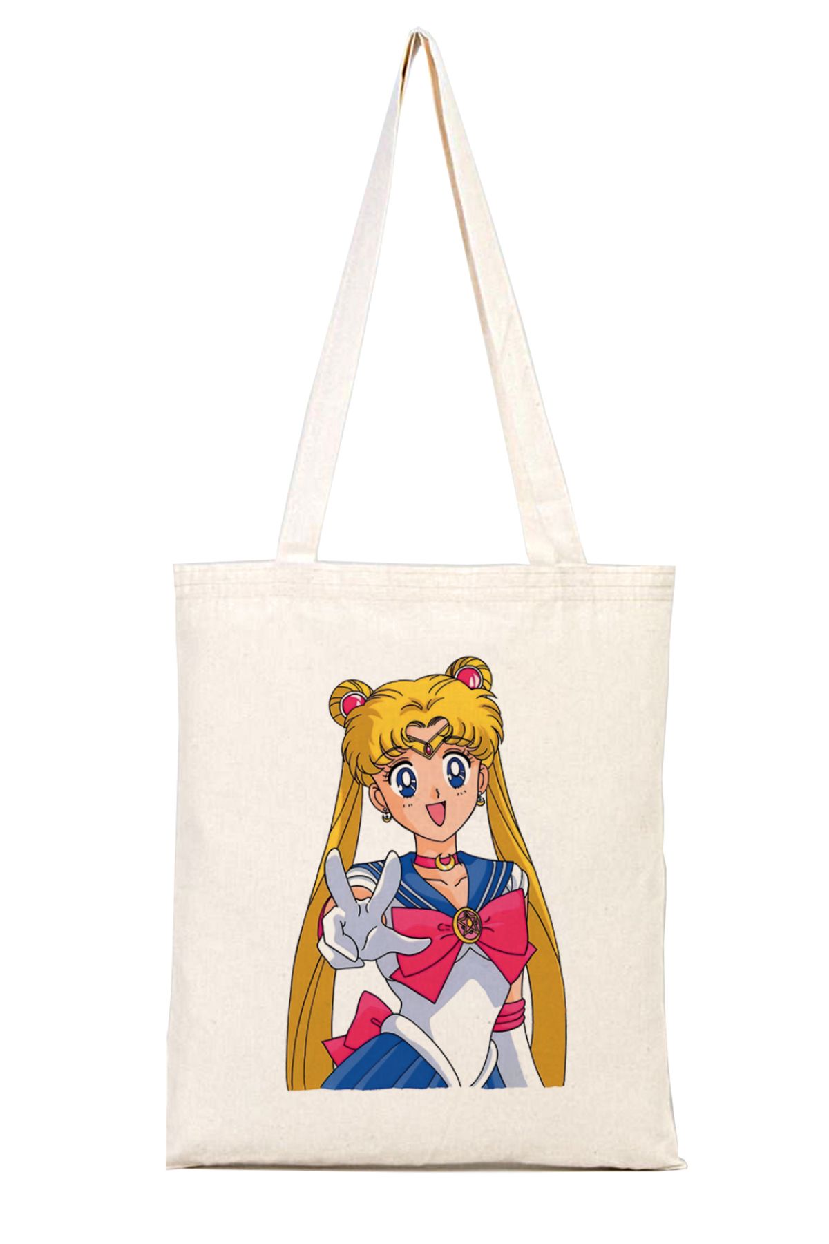 iyi fikirler Sailor Moon Bez Omuz Çantası