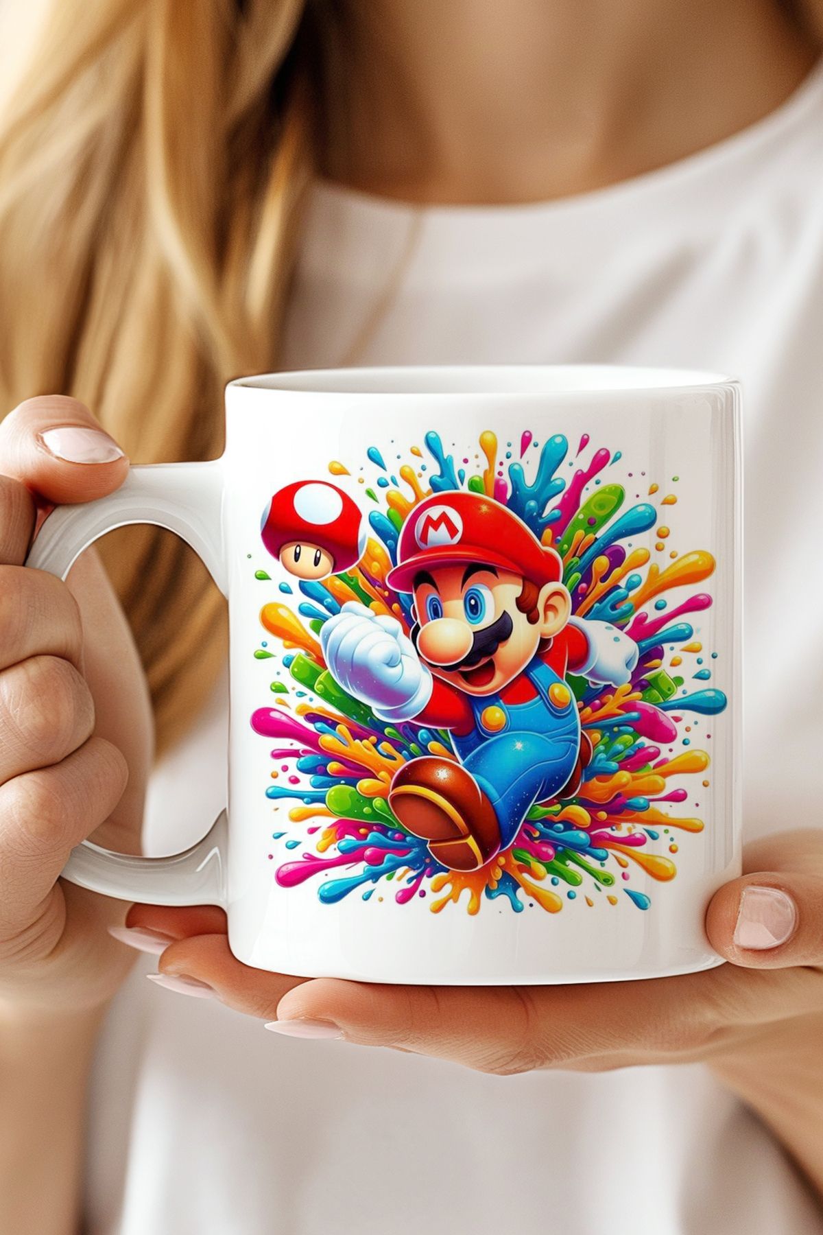 expreshediye 3D Mario Kupa Bardak