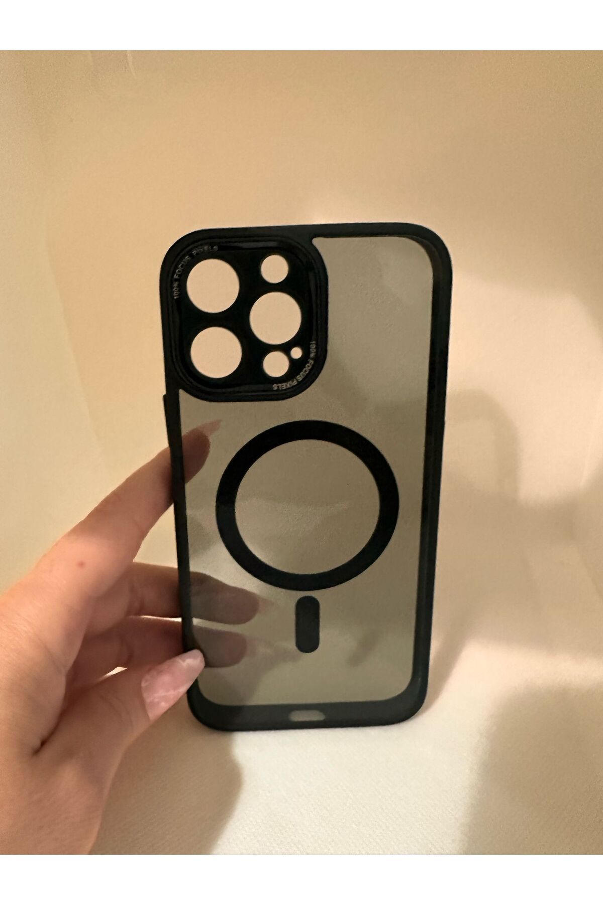 İZMİR ÖZER TEKNOLOJİ İPHONE 13 PRO MAX FOCUS PİXEL MAGSAFE siyah