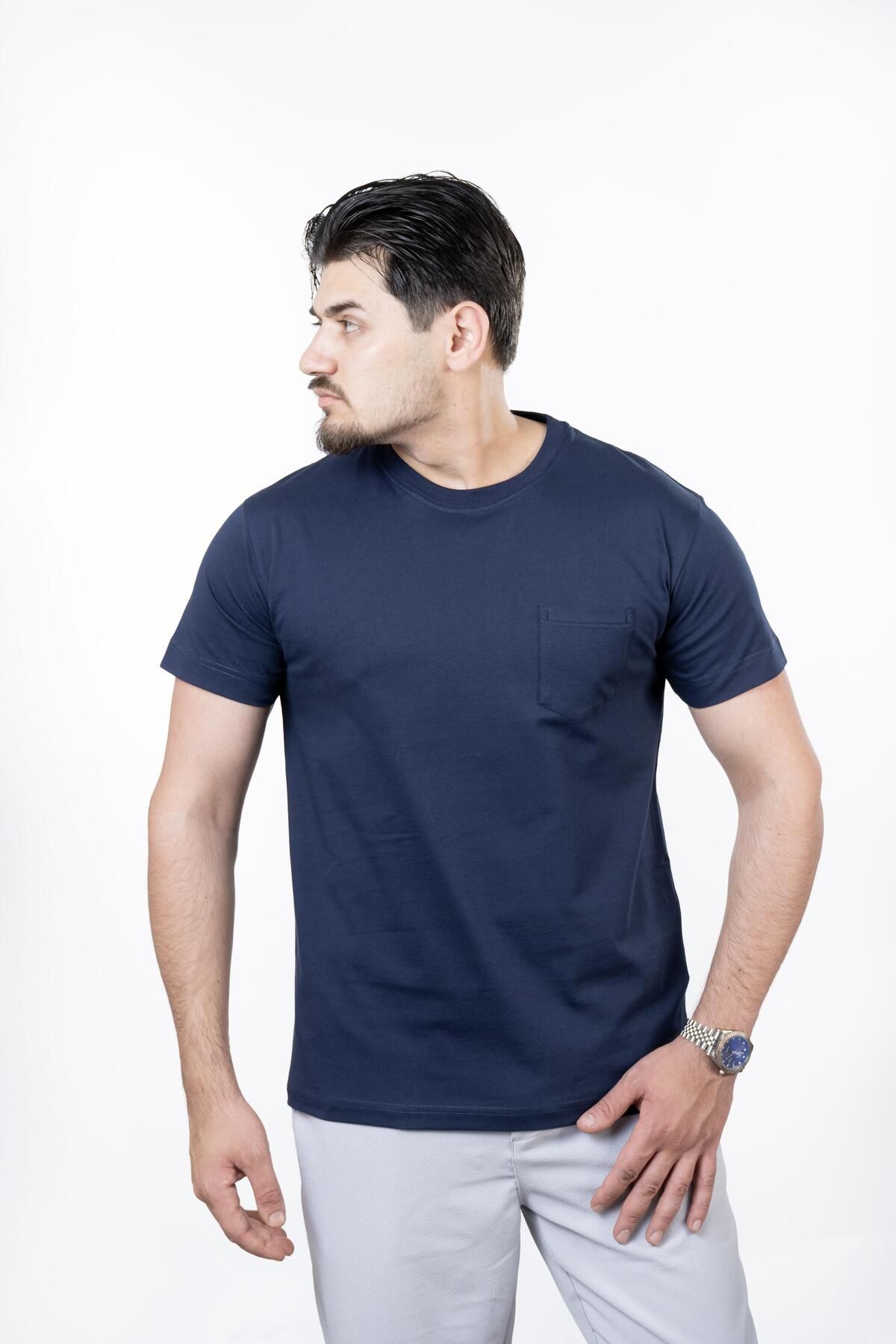 MARİA T-SHIRT NAVY BLUE