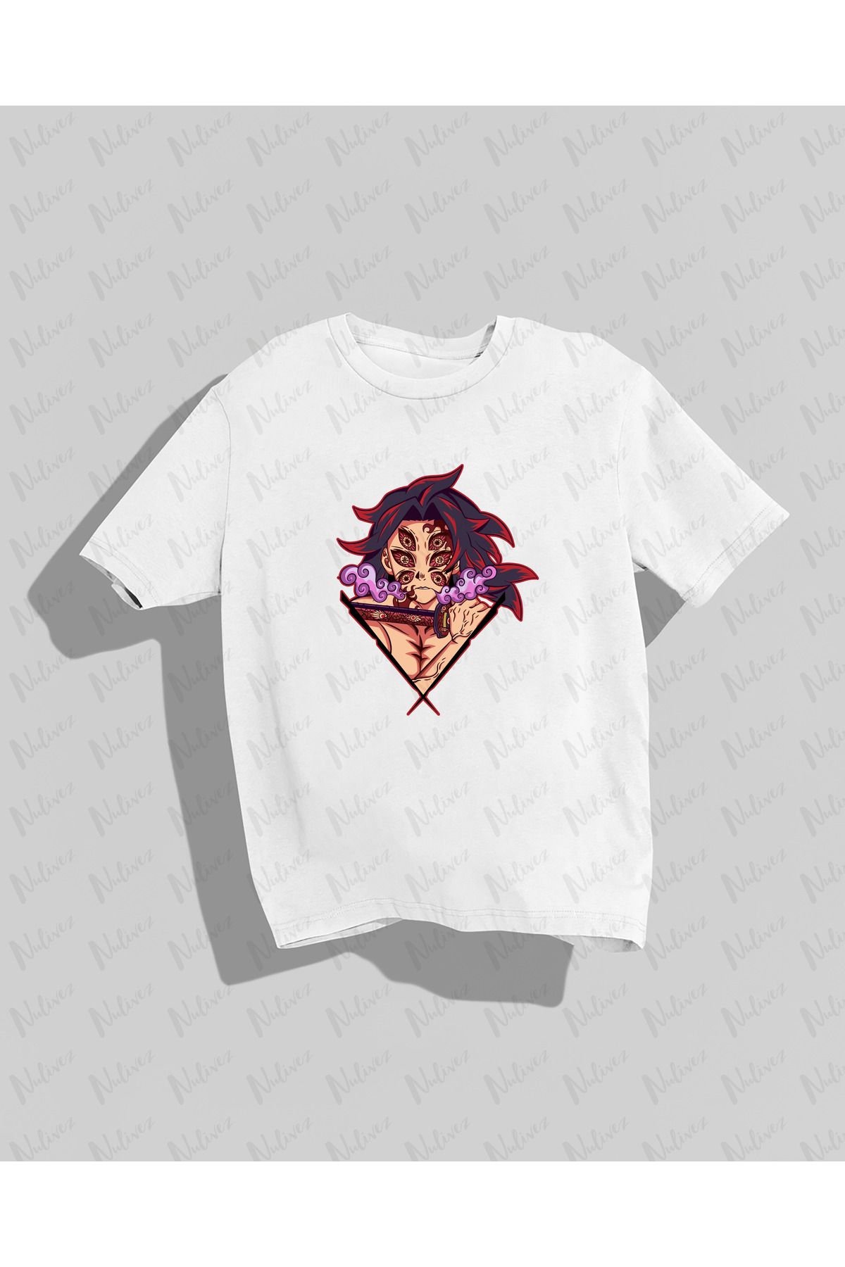 Nulivez Attack On Titan Tasarımı Baskılı Yüksek Kalite Kompakt Unisex Oversize T-Shirt