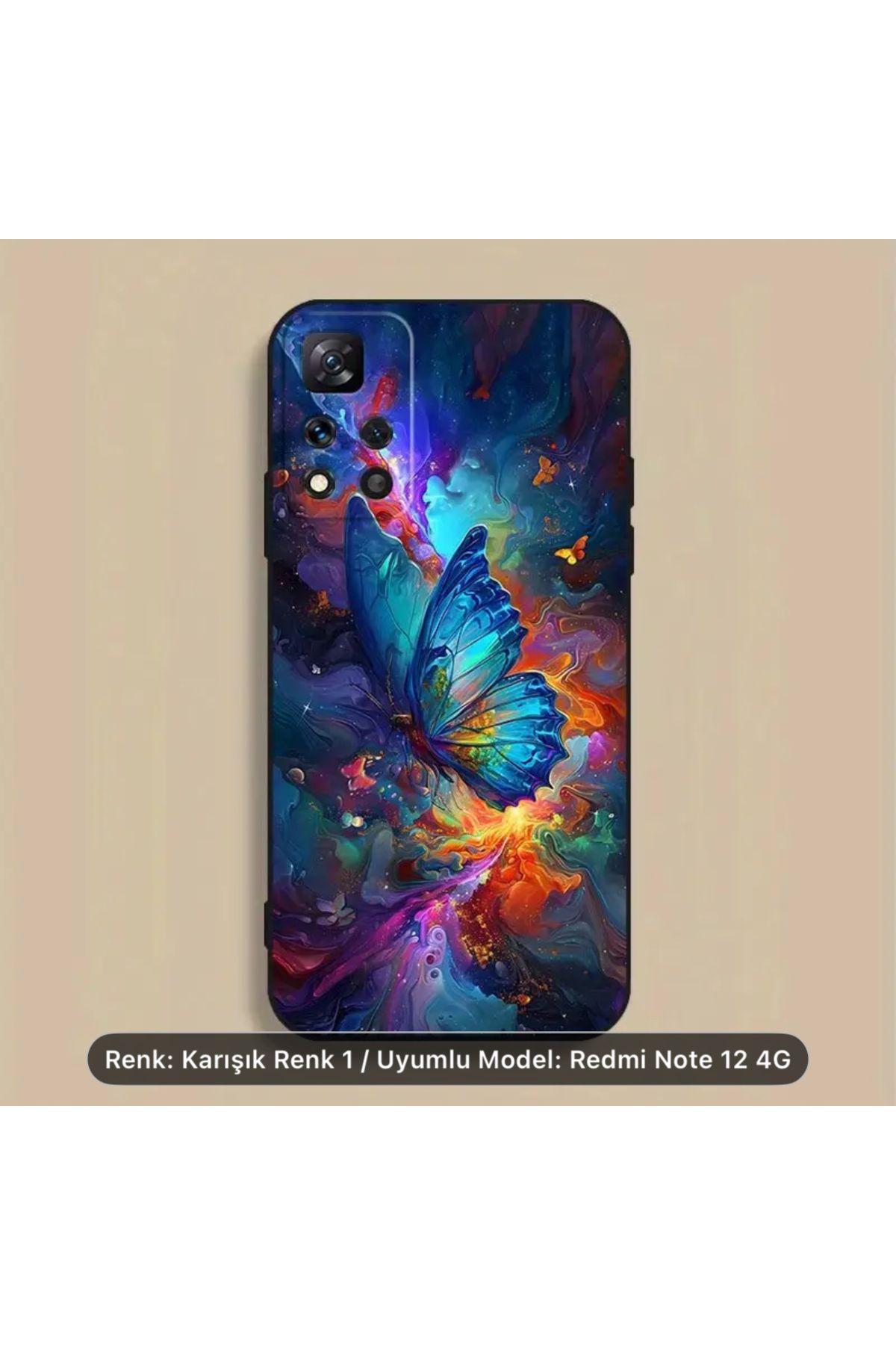 Store Xiaomi Redmi Note 12 4G Yumuşak Tutuş Sağlayan Kılıf