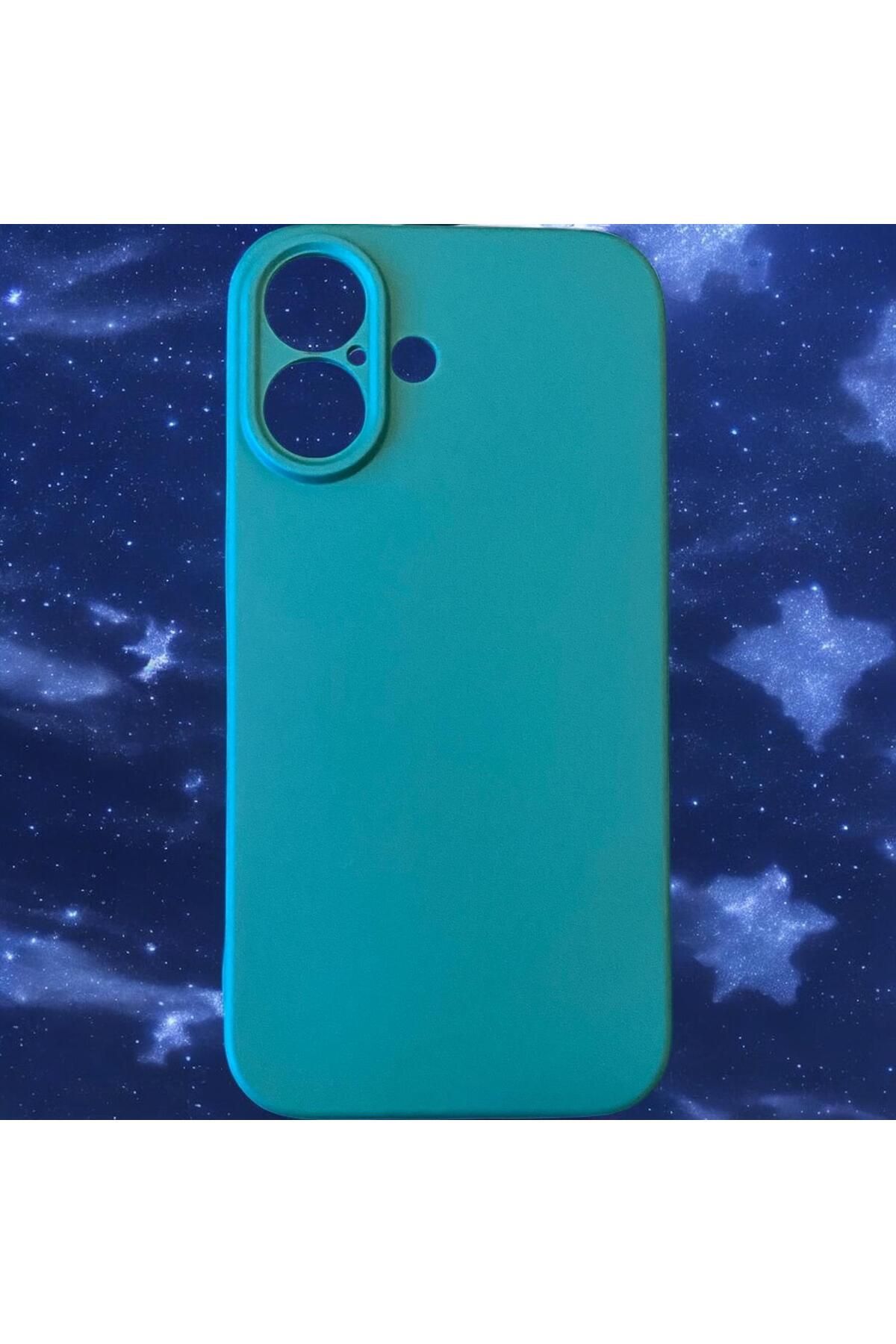 Digimanya Iphone 16 Uyumlu Kılıf Silikon Lansman Ve Esnek Yeşil