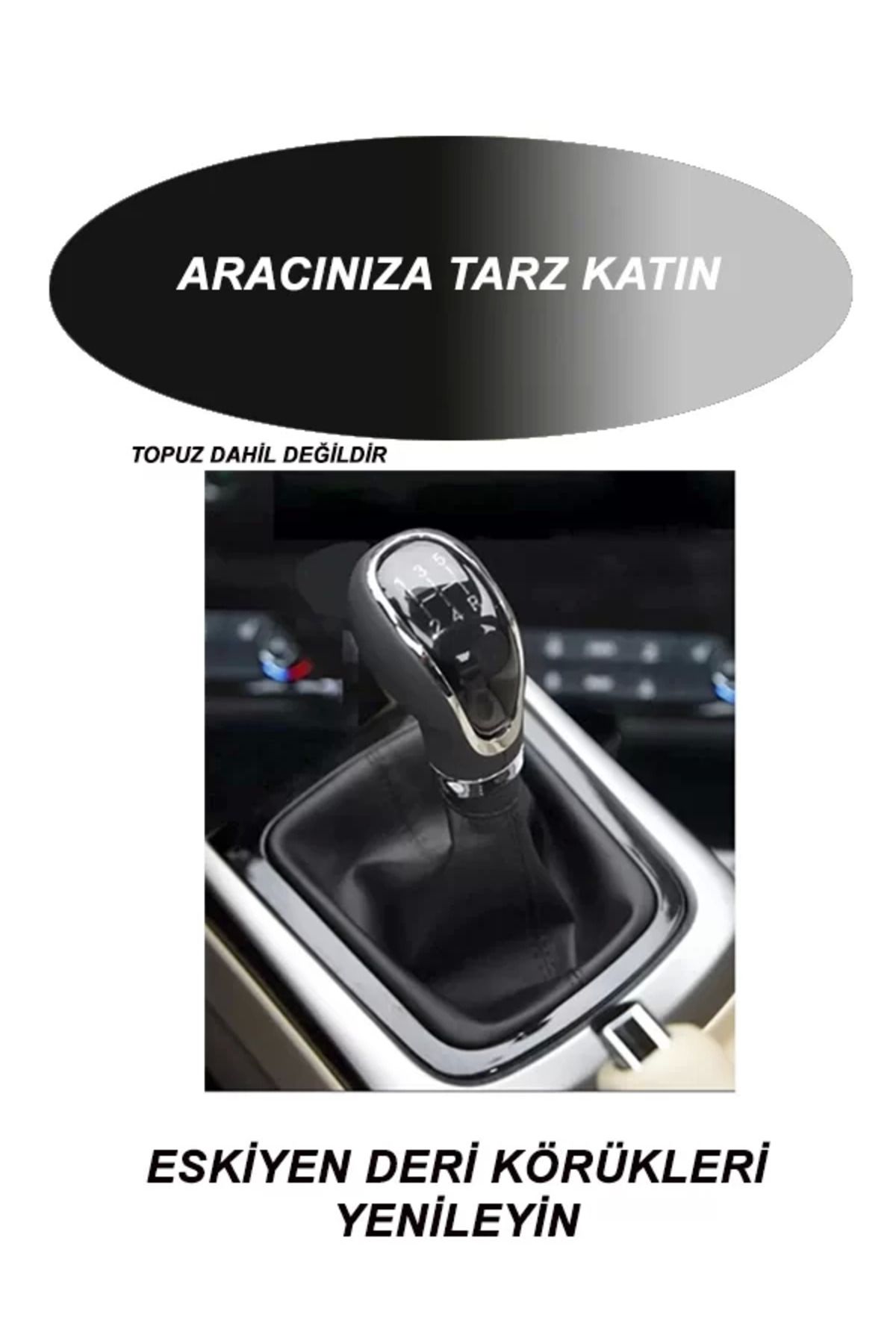 hayalimsah Peugeot 306 Uyumlu Oto,araç Vites Körüğü Siyah Dikiş