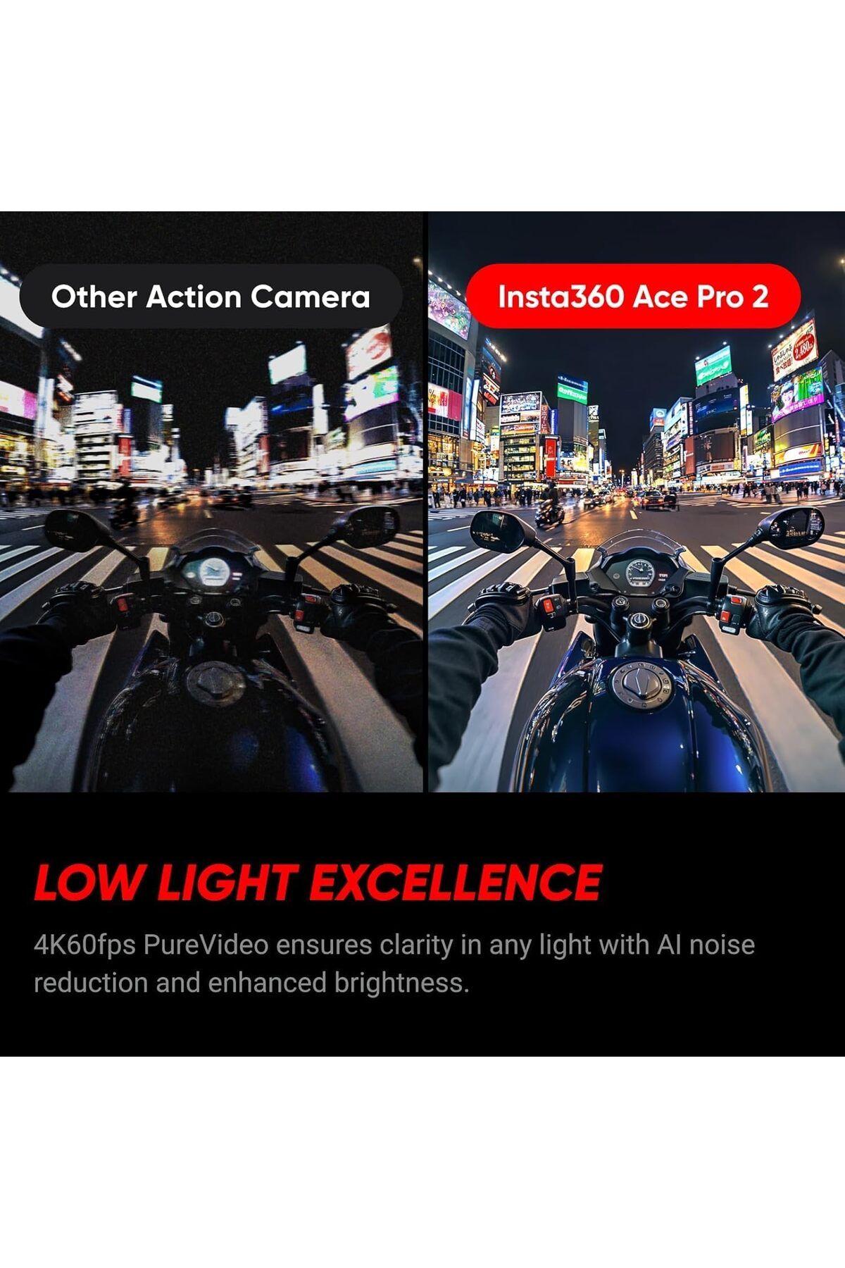 Insta360-Ace Pro 2 Waterproof 33ft Action Camera Lens 8K Large Sensor and Dual AI Editing Noise Redu 6