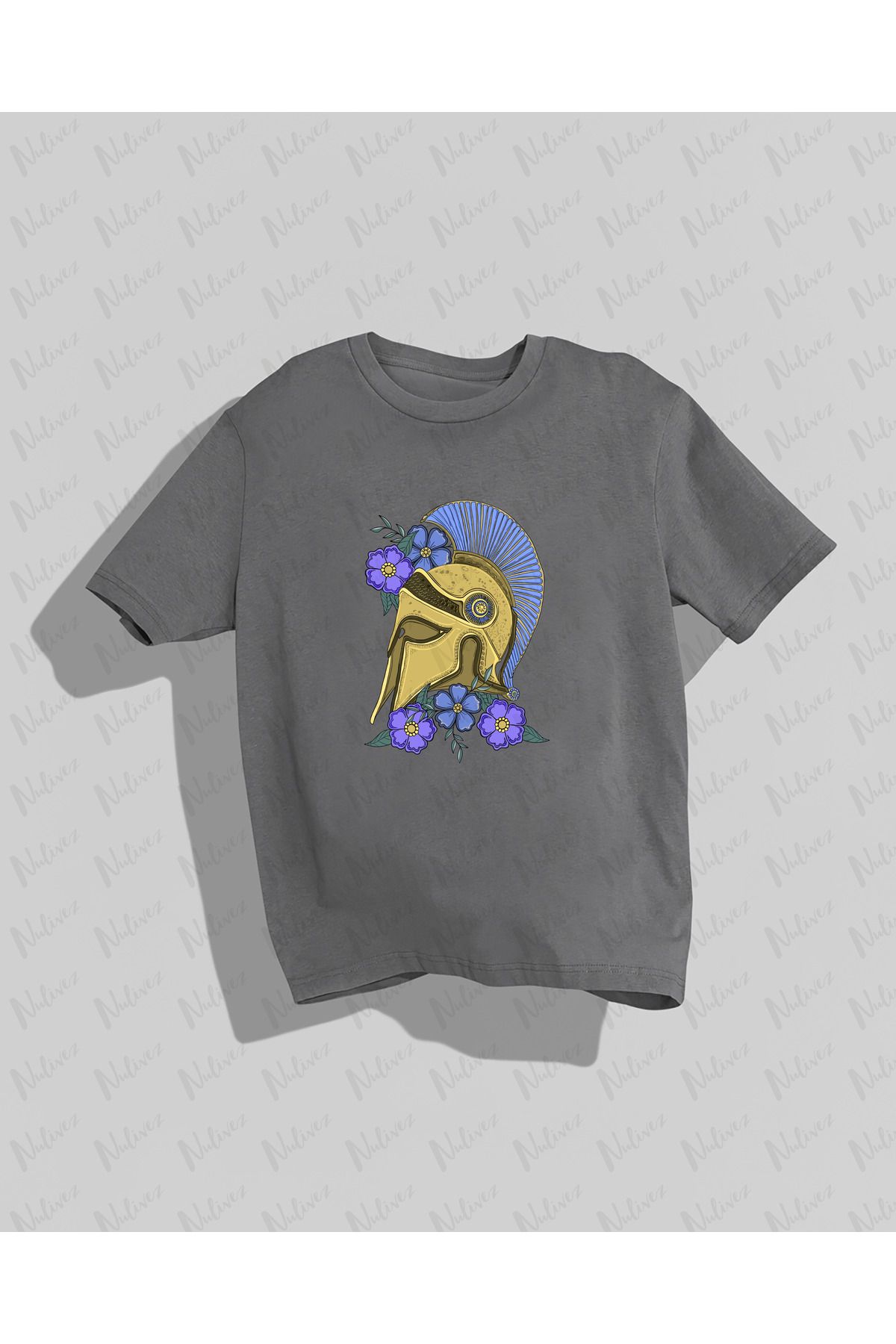 Nulivez Anime Baskılı Yüksek Kalite Kompakt Unisex Oversize T-Shirt