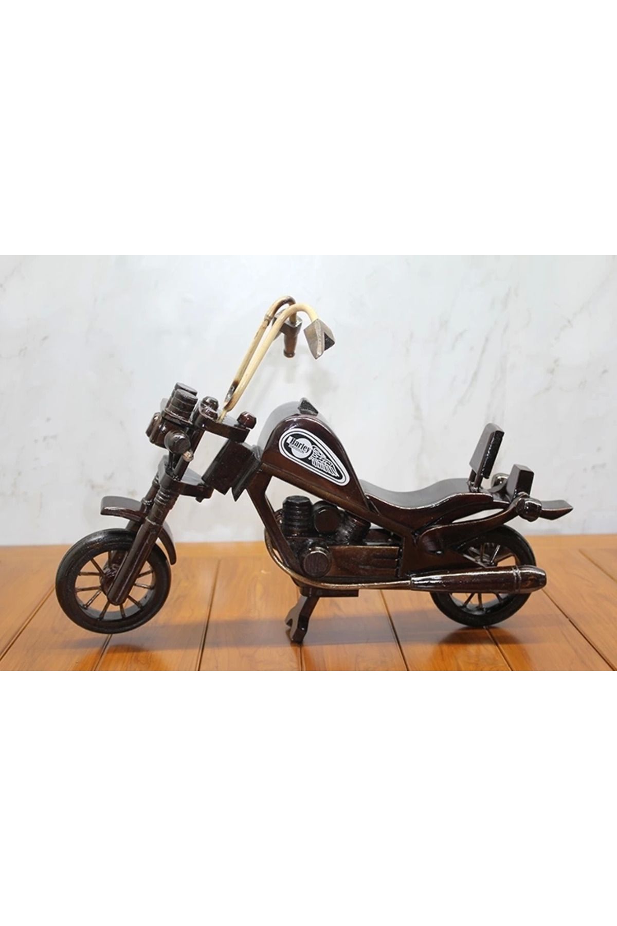 Yuba Avm Ahşap Harley Motor Büyük Boy Xl