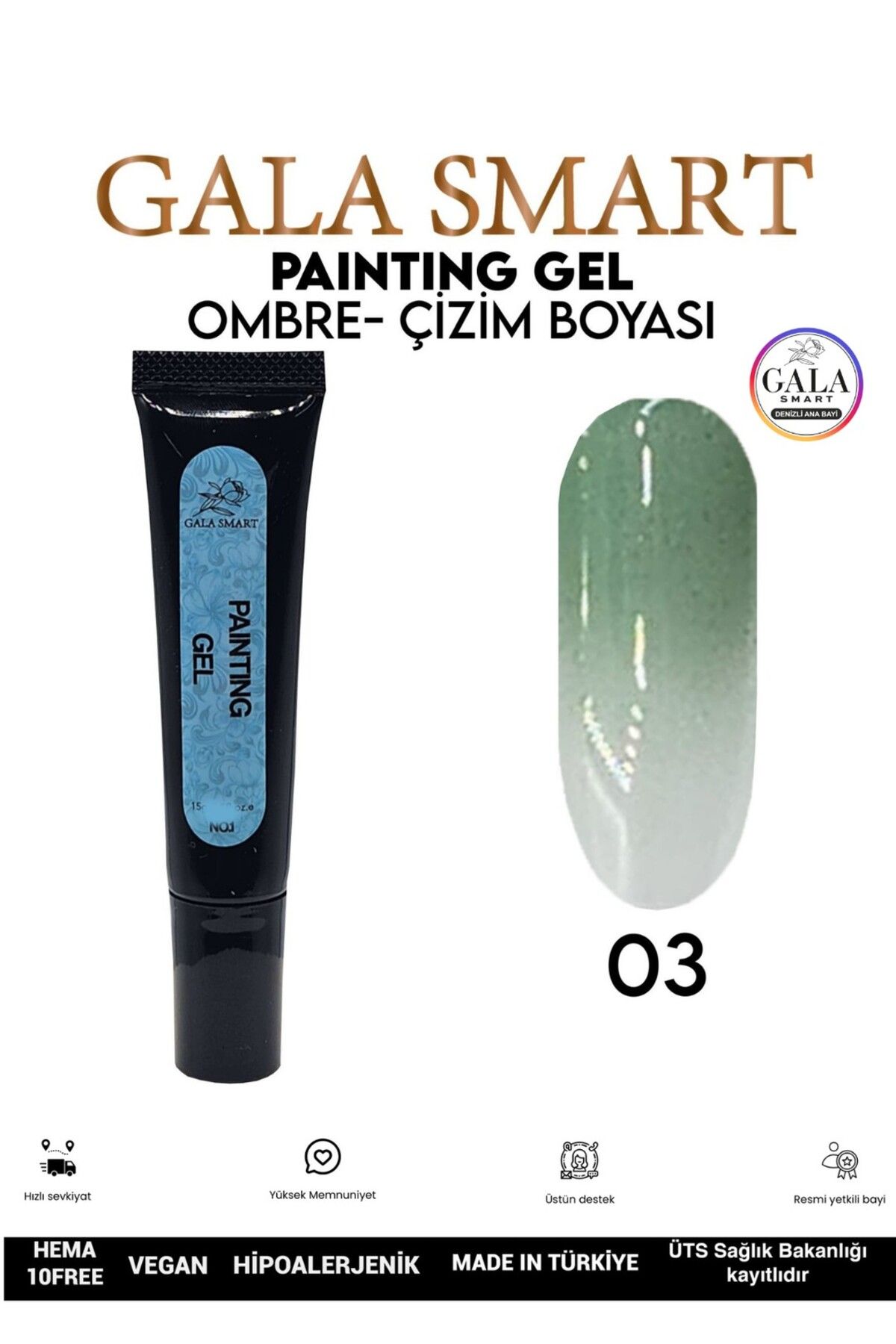 gala smart Painting Jel Ombre Jeli