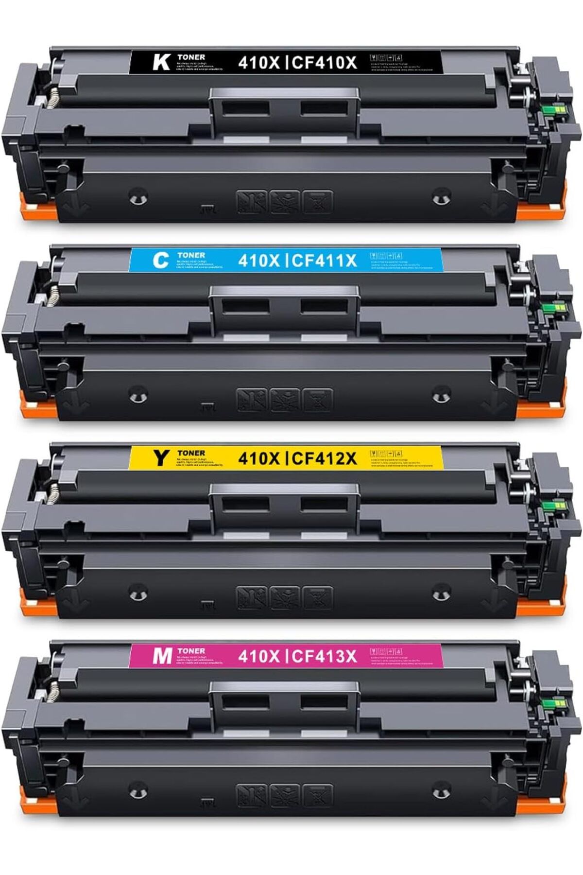 HP 410X Toner Color Pro MFP M477 M452 MFP M377dw Printer (CF410X, CF411X, CF412X, CF413X)