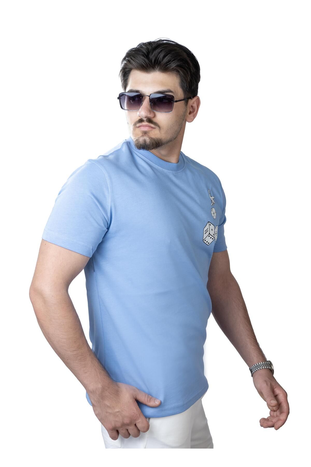 MARİA T-SHIRT BLUE