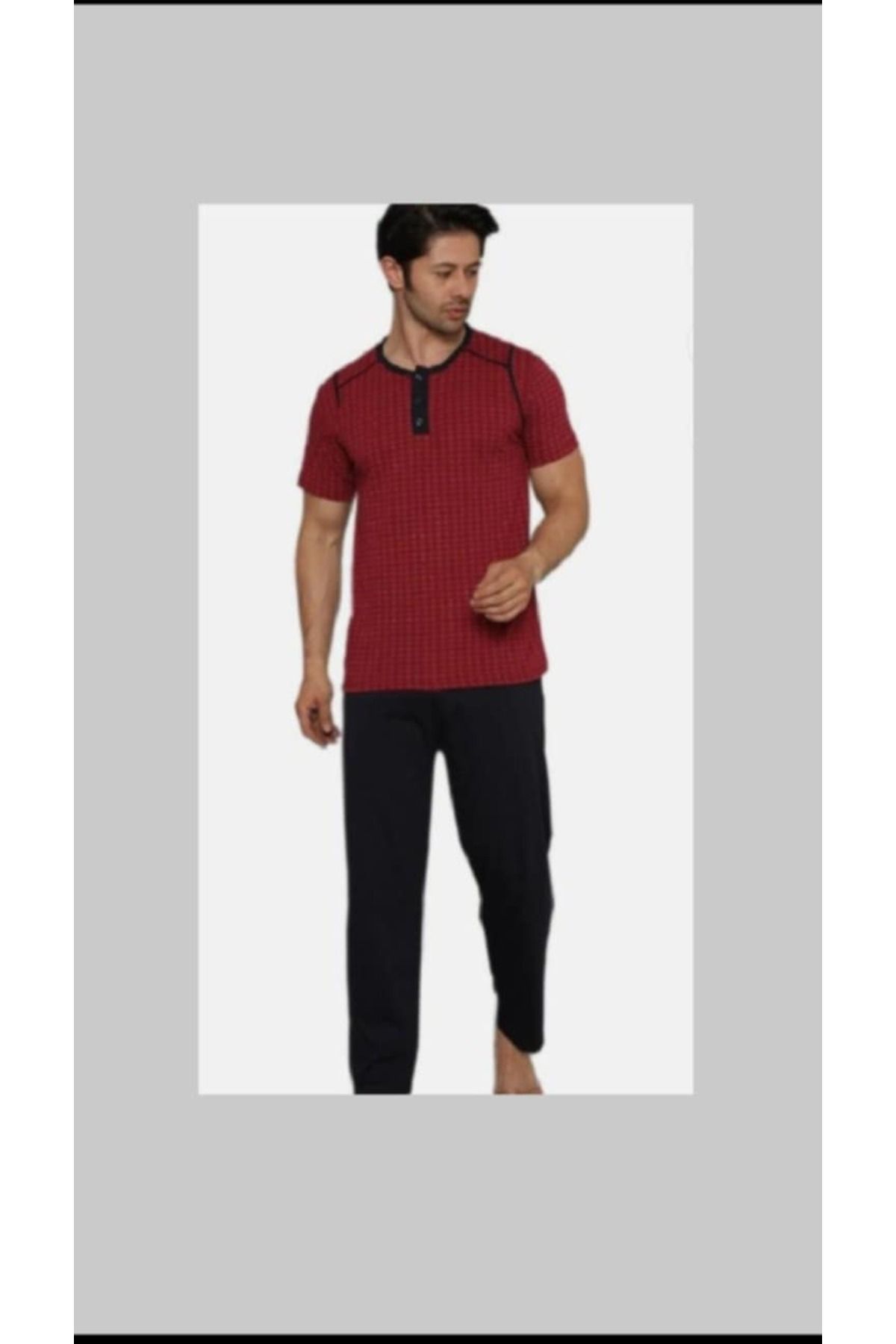 Glisa penye erkek pijama takımı