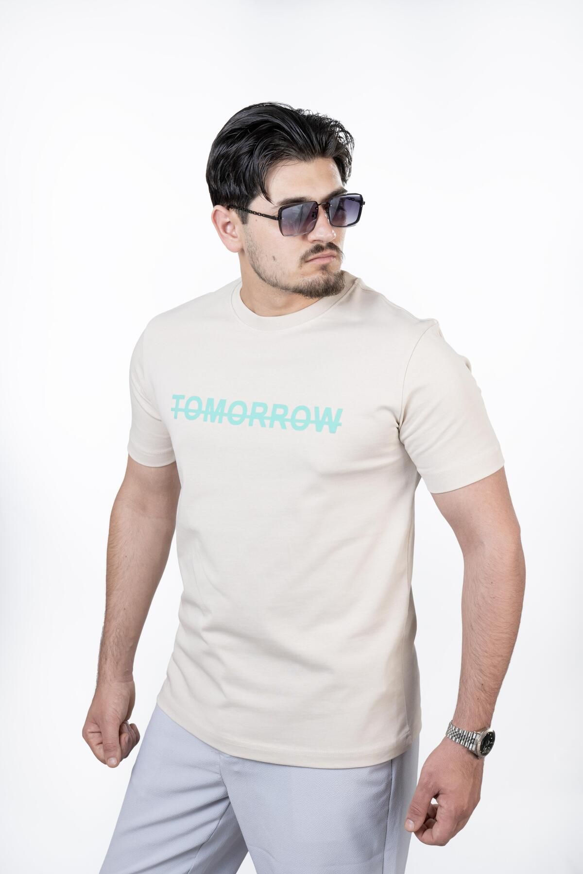 MARİA T-SHIRT BEIGE