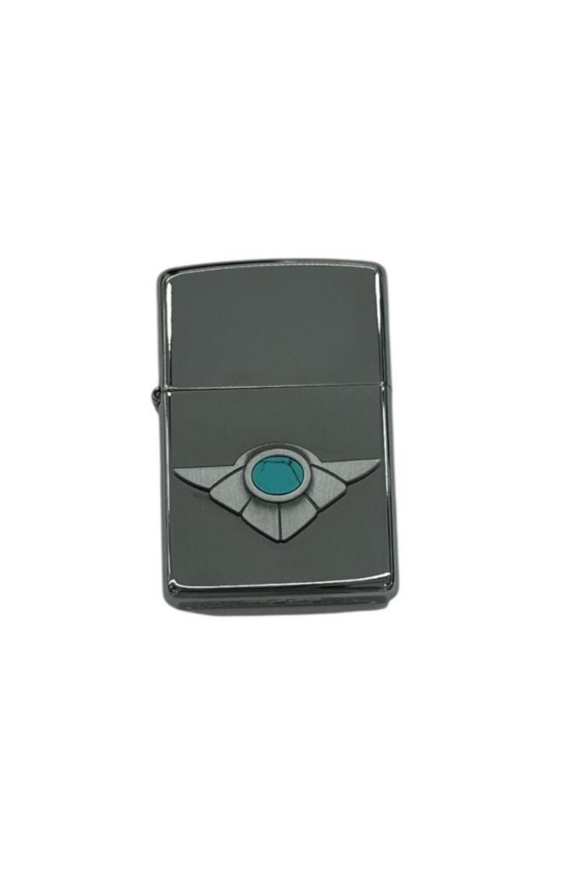 Zippo Winged Turquoıse Emblem 250 (3-2) Çakmak