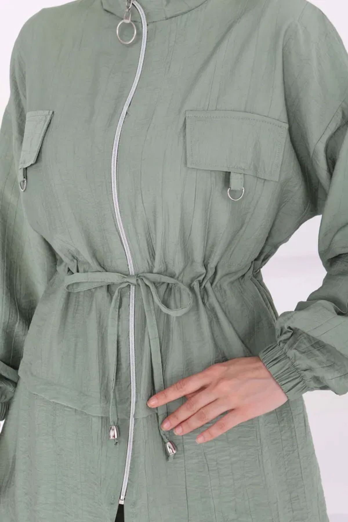 Butik Beli Bağlamalı İkili Takım