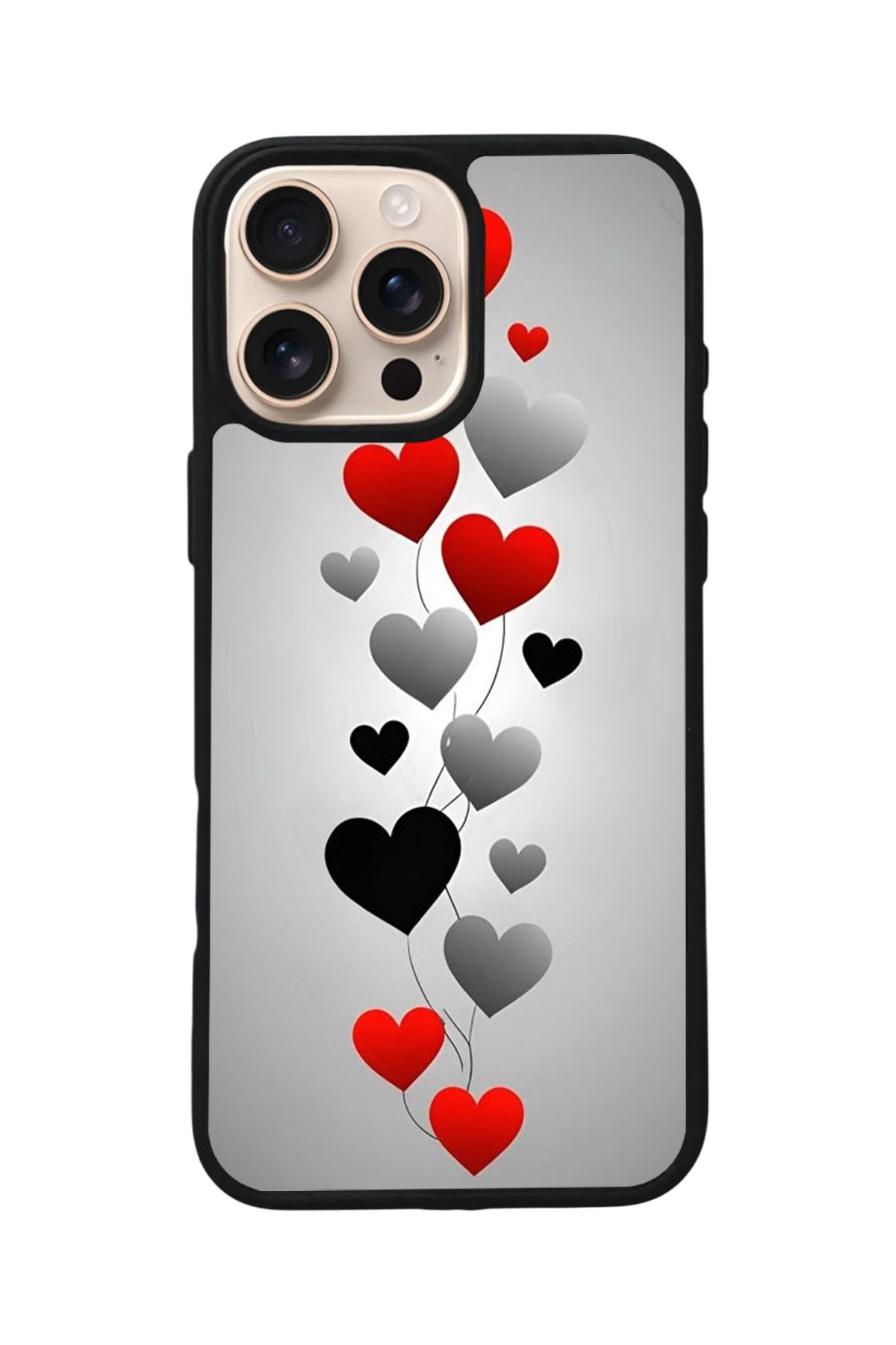 Aksel Kılıf Apple iPhone 12 Pro Uyumlu Baskılı,Mat Siyah,Yumuşak Silikon,Koruyucu,Şok Emici Kapak,Kılıf