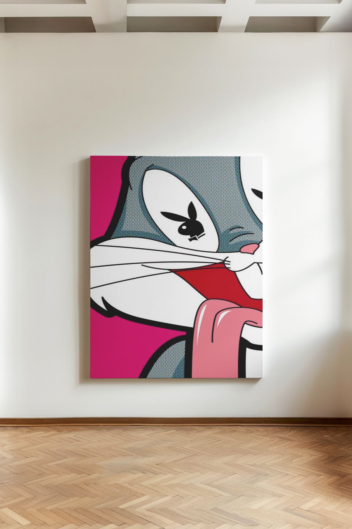 Kanvaspera Bugs Bunny Playboy - Kanvas Tablo