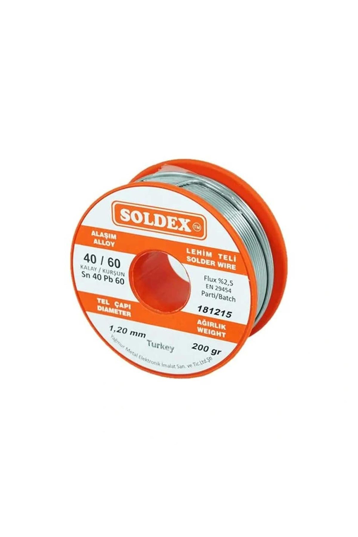 OurStyles 40-60 Lehim Teli 200 Gr 1.2 mm - Sn:40 / Pb:60