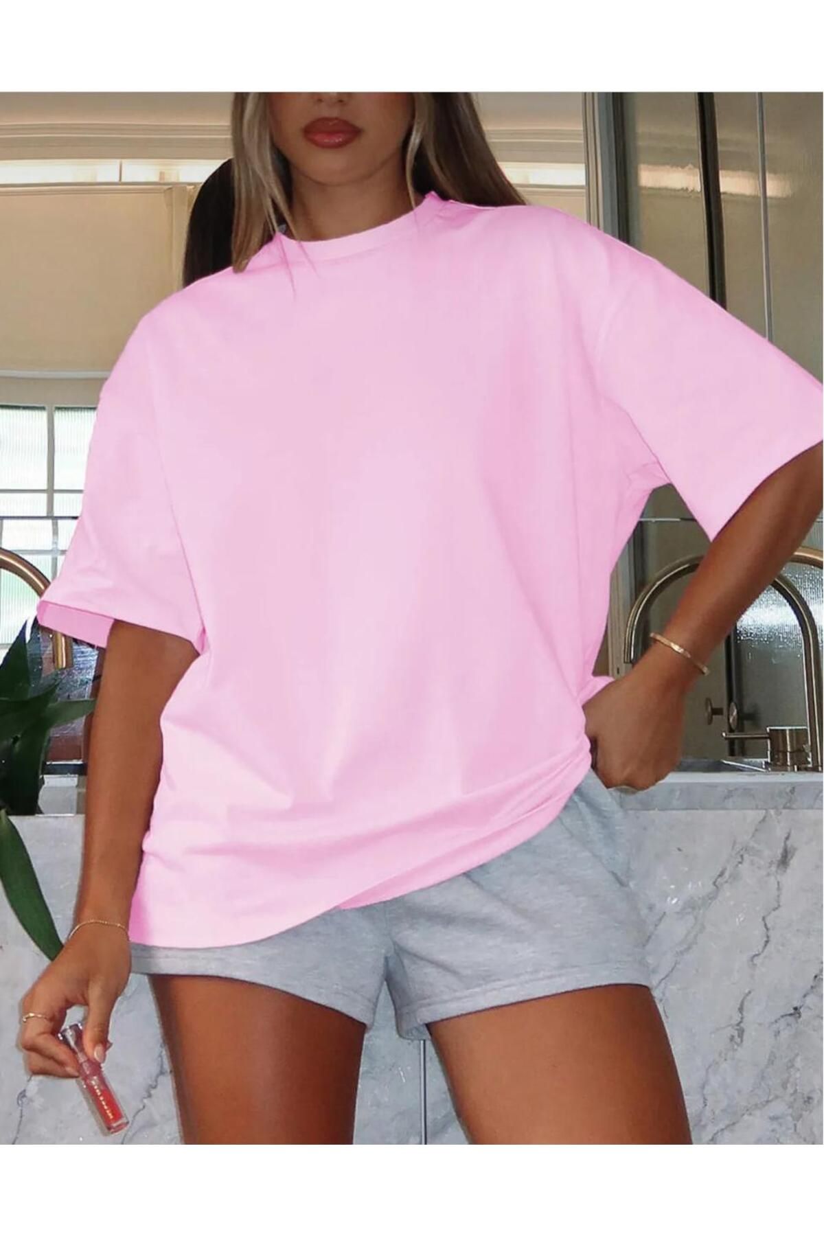Kuraff Giyim Oversize Unisex Basic T-shirt