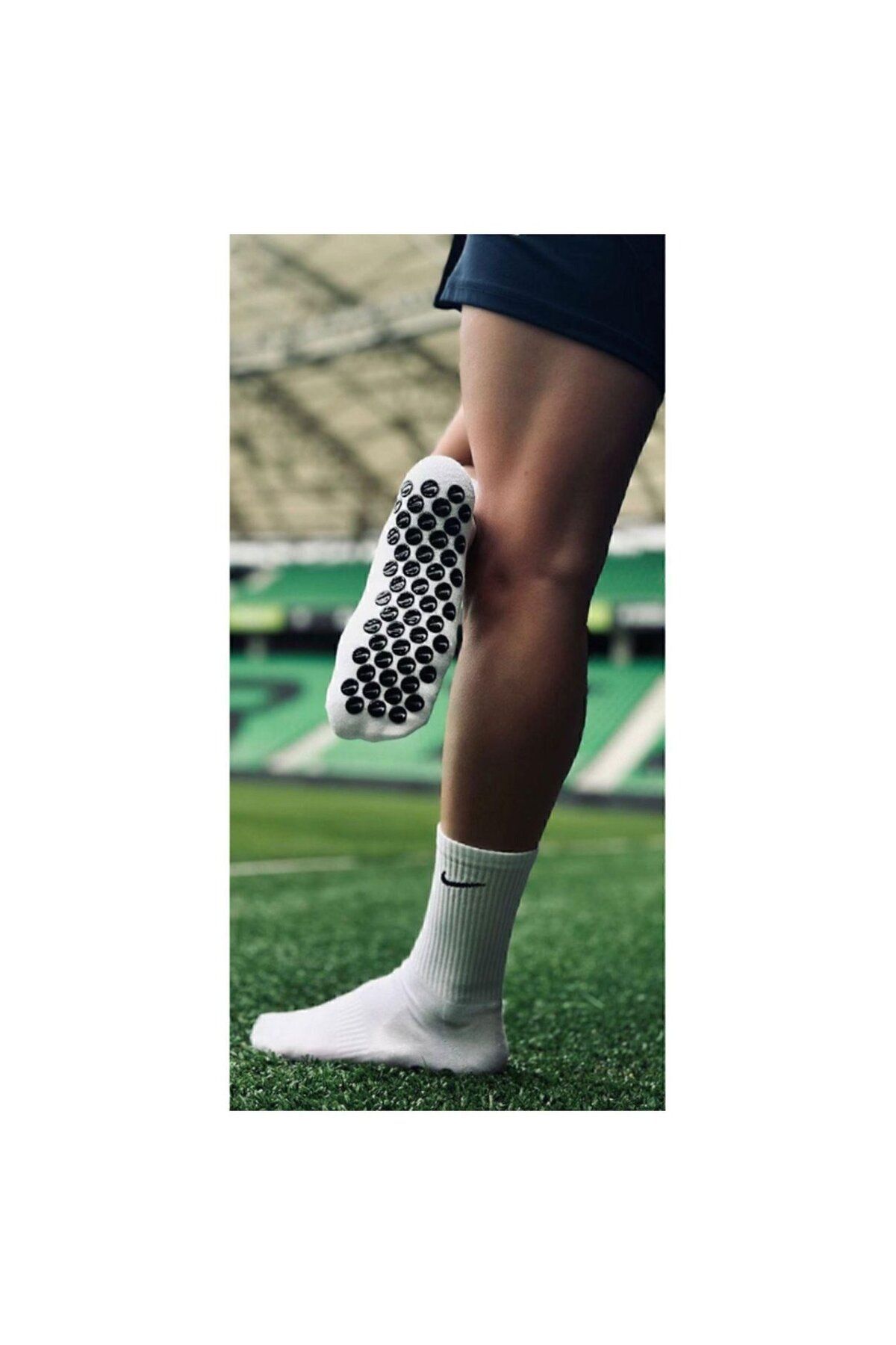 qeppa KAYMAZ SİLİKON HAVLU PRO SPORCU ÇORABI