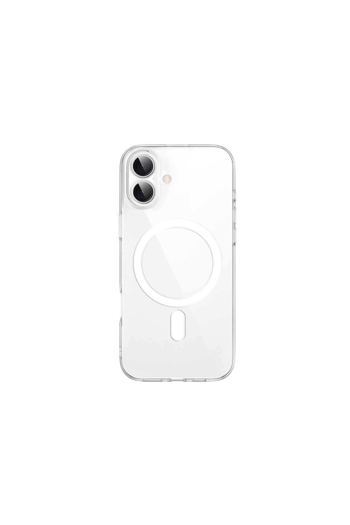 damperglass wiSlim İnce Profil Magsafe Sararmaz Şeffaf Kılıf - iPhone 16 Plus