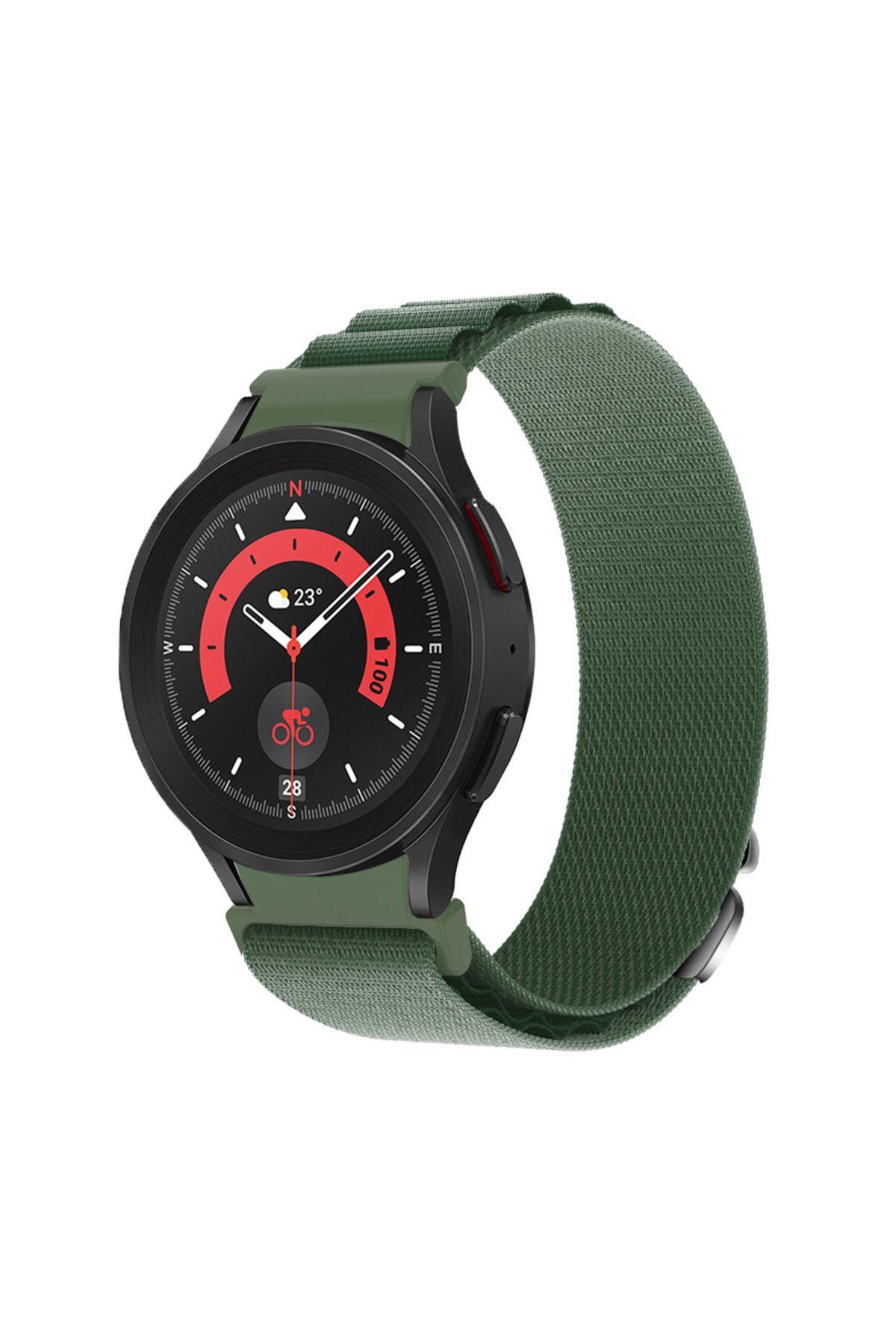Nextron Samsung Galaxy Watch 4/5/6/7/FE/40/44/Classic/42/43/46/47 Uyumlu Kordon Yüksek Kalite Kumaş Kordon