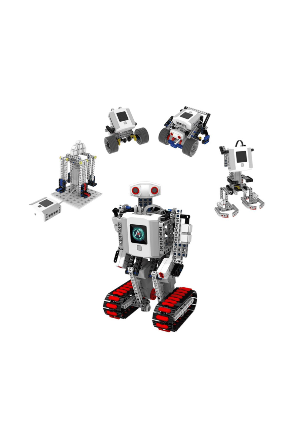 GÜMRÜK BEY Abilix Krypton 5 Konuşabilir Programlanabilir Eğitim Robotik Kodlama Robotu Parçalı Gelişim Oyuncağı
