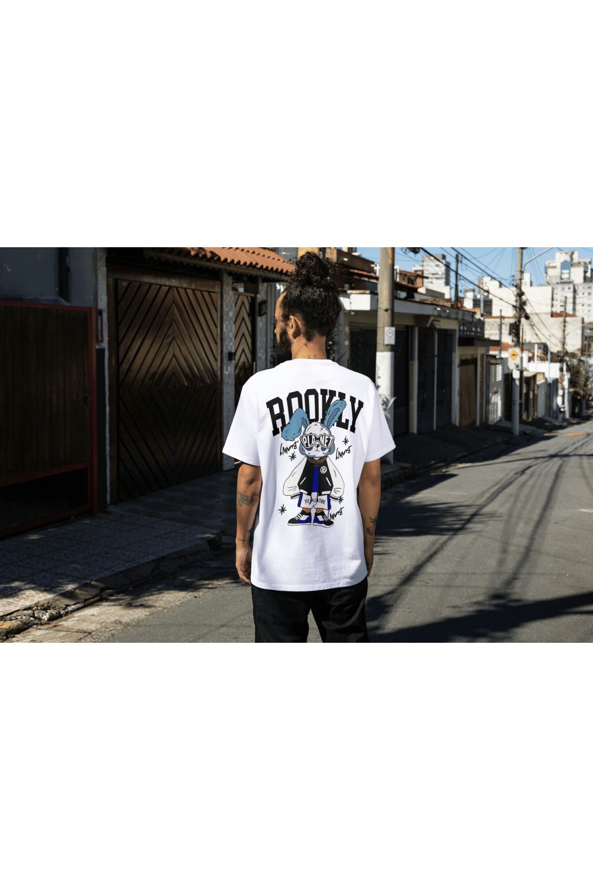 metafor Sırt Ve Göğüs Baskılı Oversize Unisex T-shirt