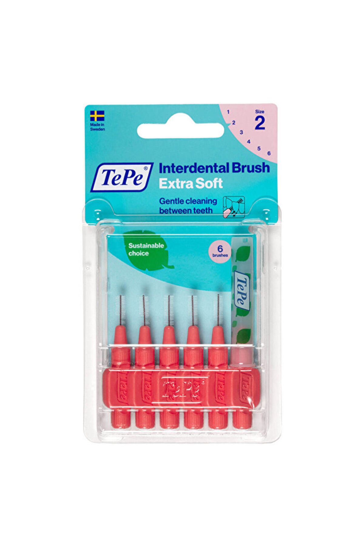 TePe Arayüz Fırçası - Blister X-Soft 0.5 mm - 6'lı