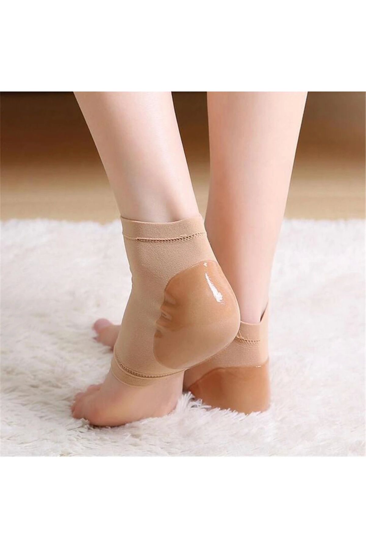 OurStyles Silikon Topuk Nemlendirici Çorap - tarz