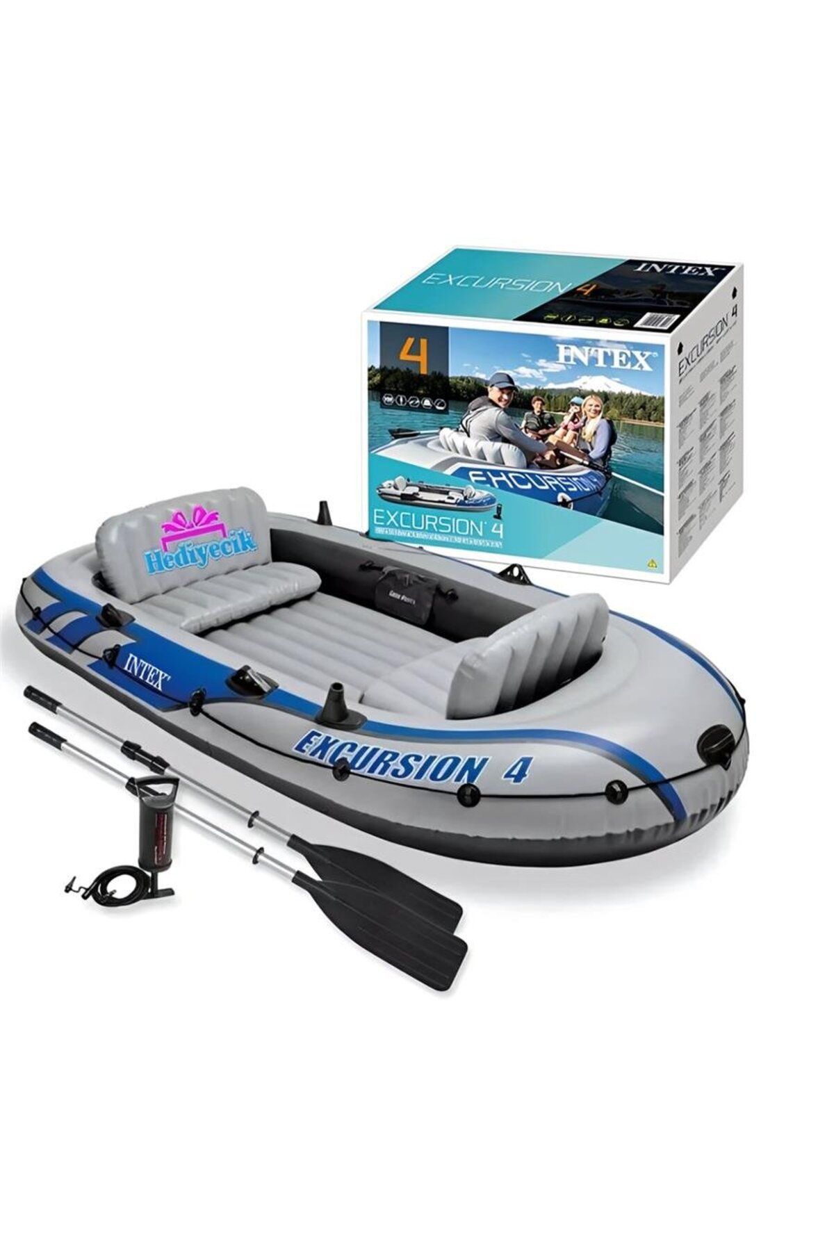 supertrend Süpertrend Intex 68324 ExcursionBoat+Kürak+Po