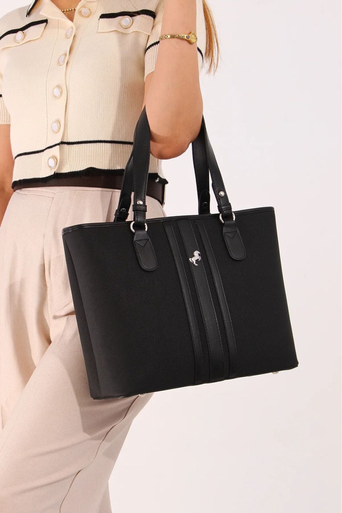 ST Bags Kadın Yeni Sezon Şık Tasarım El Ve Omuz Çantası