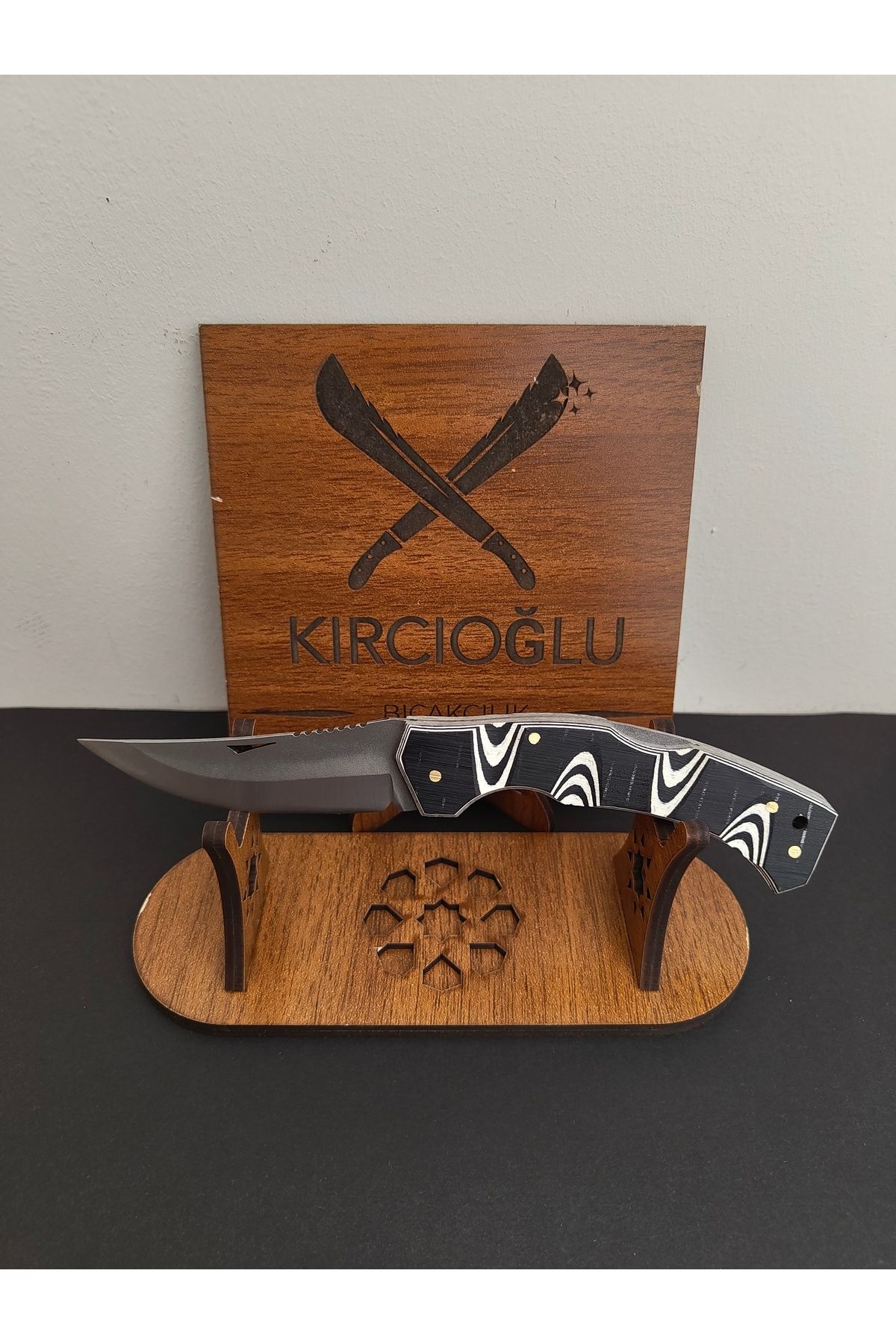 Krc Knife Verzali Kabze Kamp Çakısı
