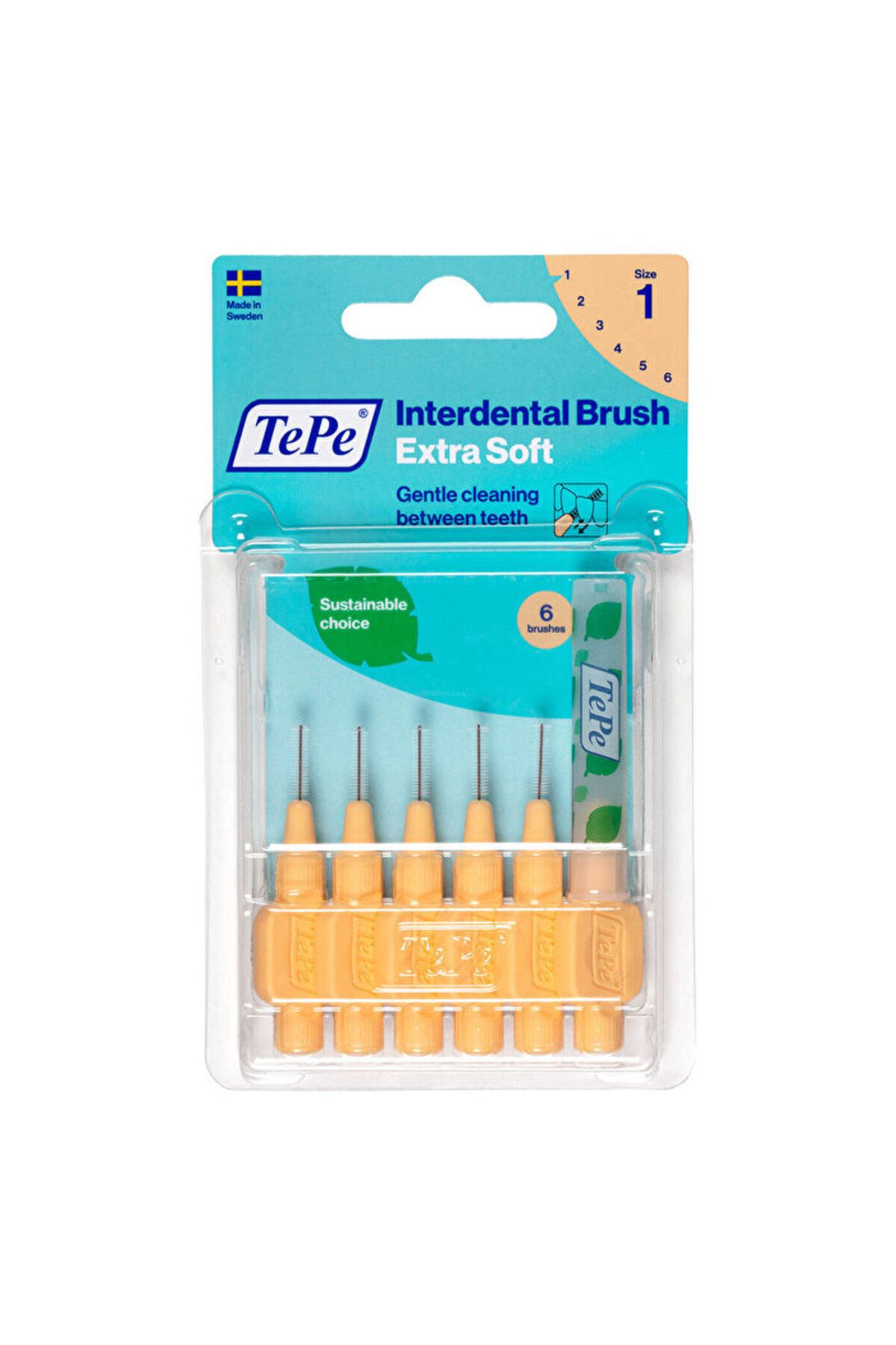 TePe Arayüz Fırçası - Blister X-Soft 0.45 mm - 6'lı