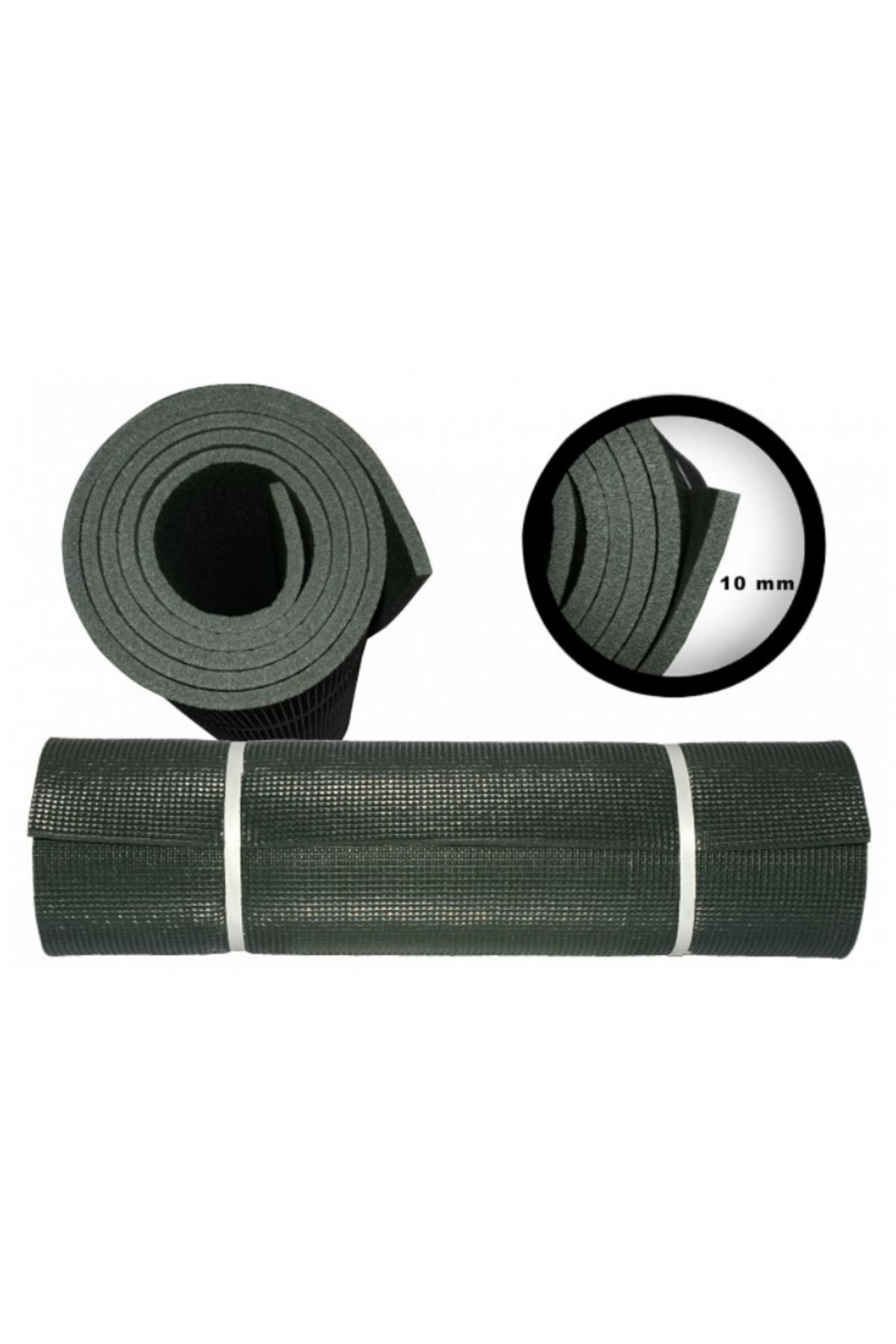 CAPTAIN 10 mm Eva Kamp Matı – 60x190 cm, Isı Yalıtımlı, Hafif ve Dayanıklı Haki Renk