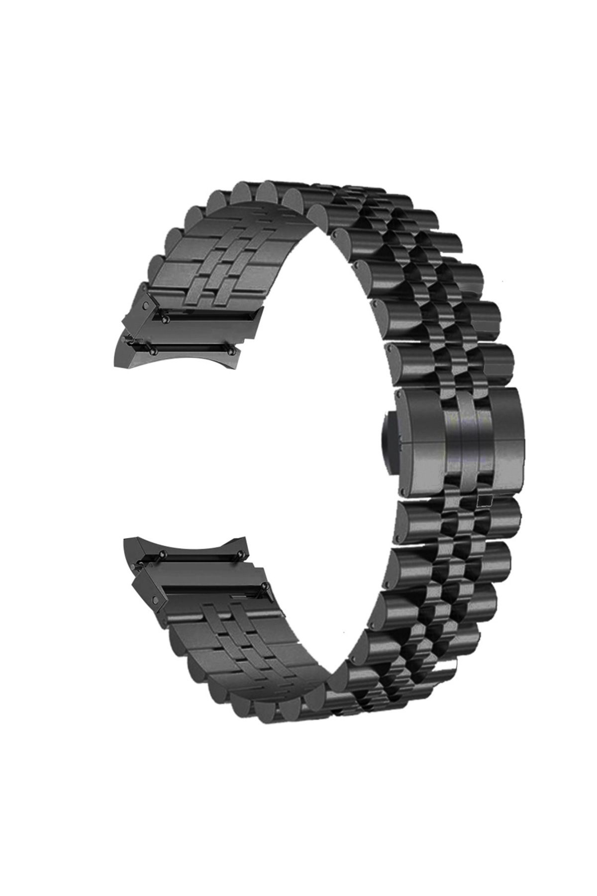 Nextron Samsung Galaxy Watch 4/5/6/7/FE/40/44/Classic/42/43/46/47 Uyumlu Yüksek Kaliteli Rolex Çelik Kordon