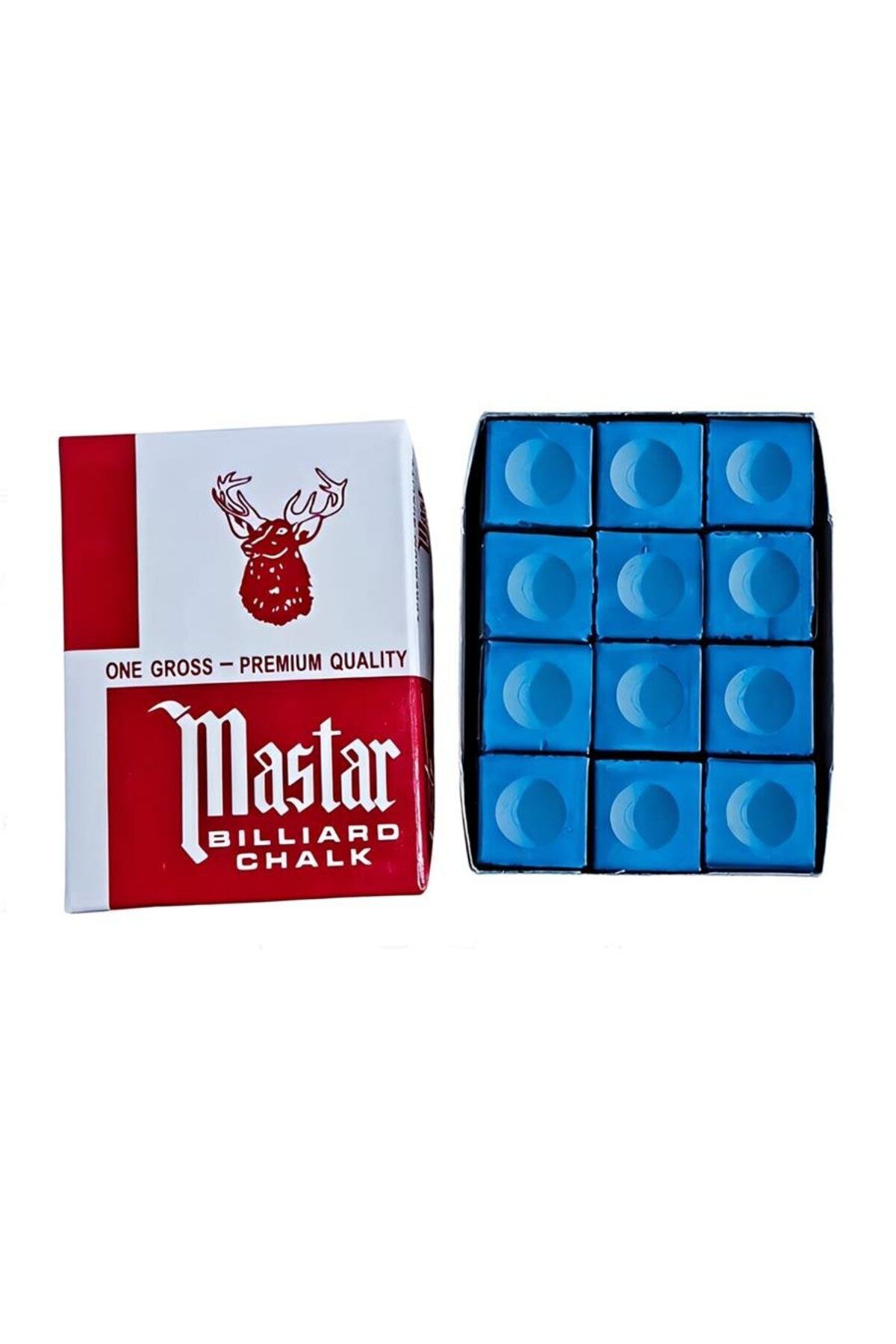 playzone Tebesir-12 Bilardo Tebeşiri 12 Li Paket