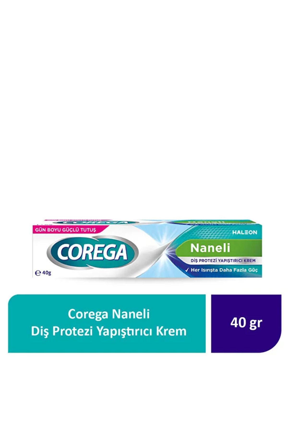Corega Diş Protezi Yapıştırıcı Krem - Naneli - 40 gr