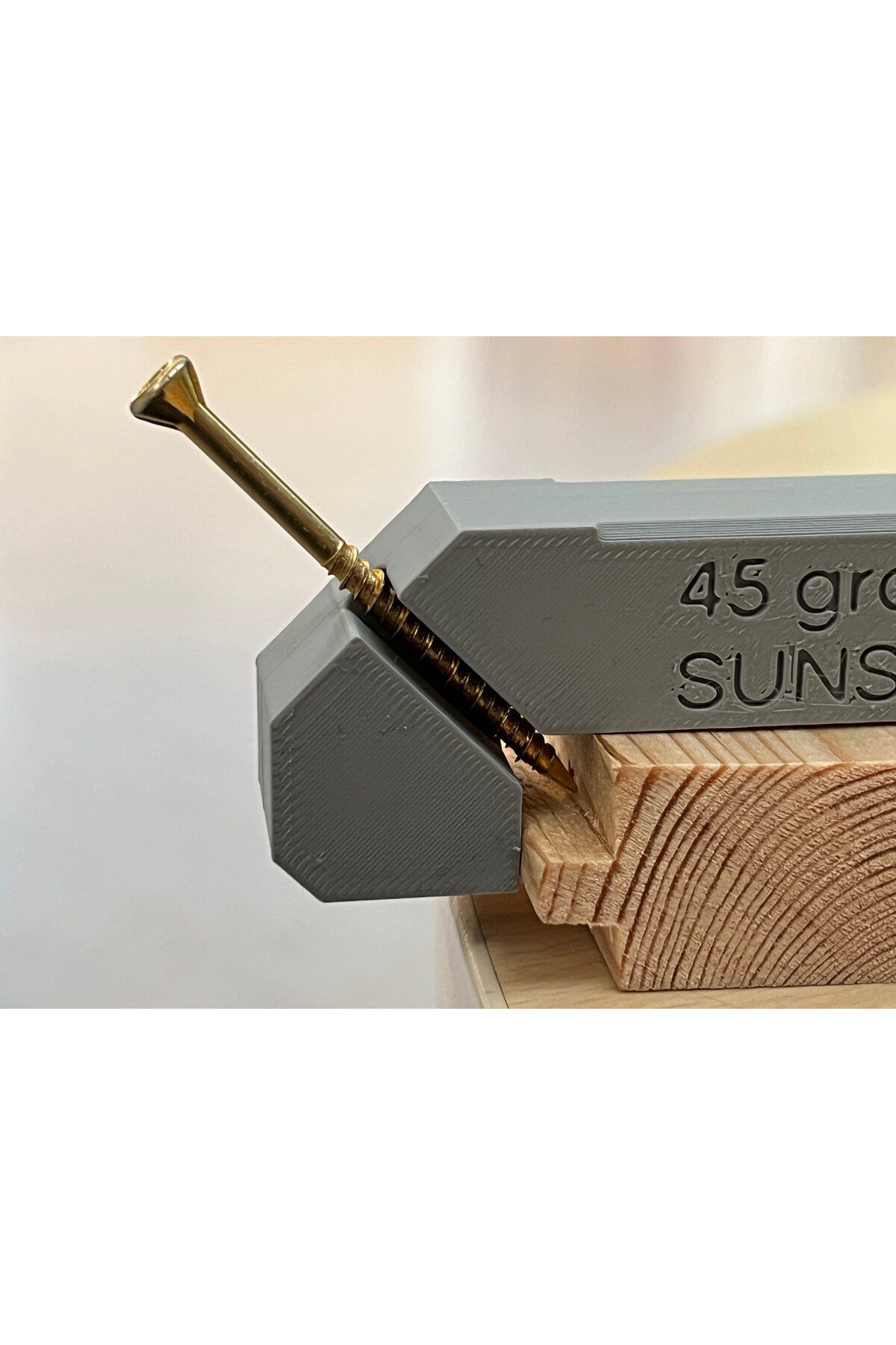 Vaykast Oluk İçin Vida Kılavuzu 45 Derece 22mm