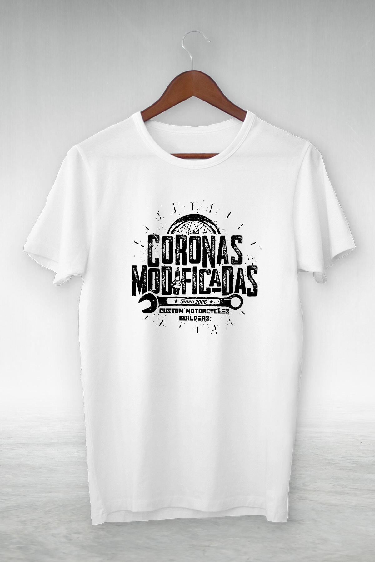 Pisa Art Beyaz -coronas- Vip Tasarım Tshirt
