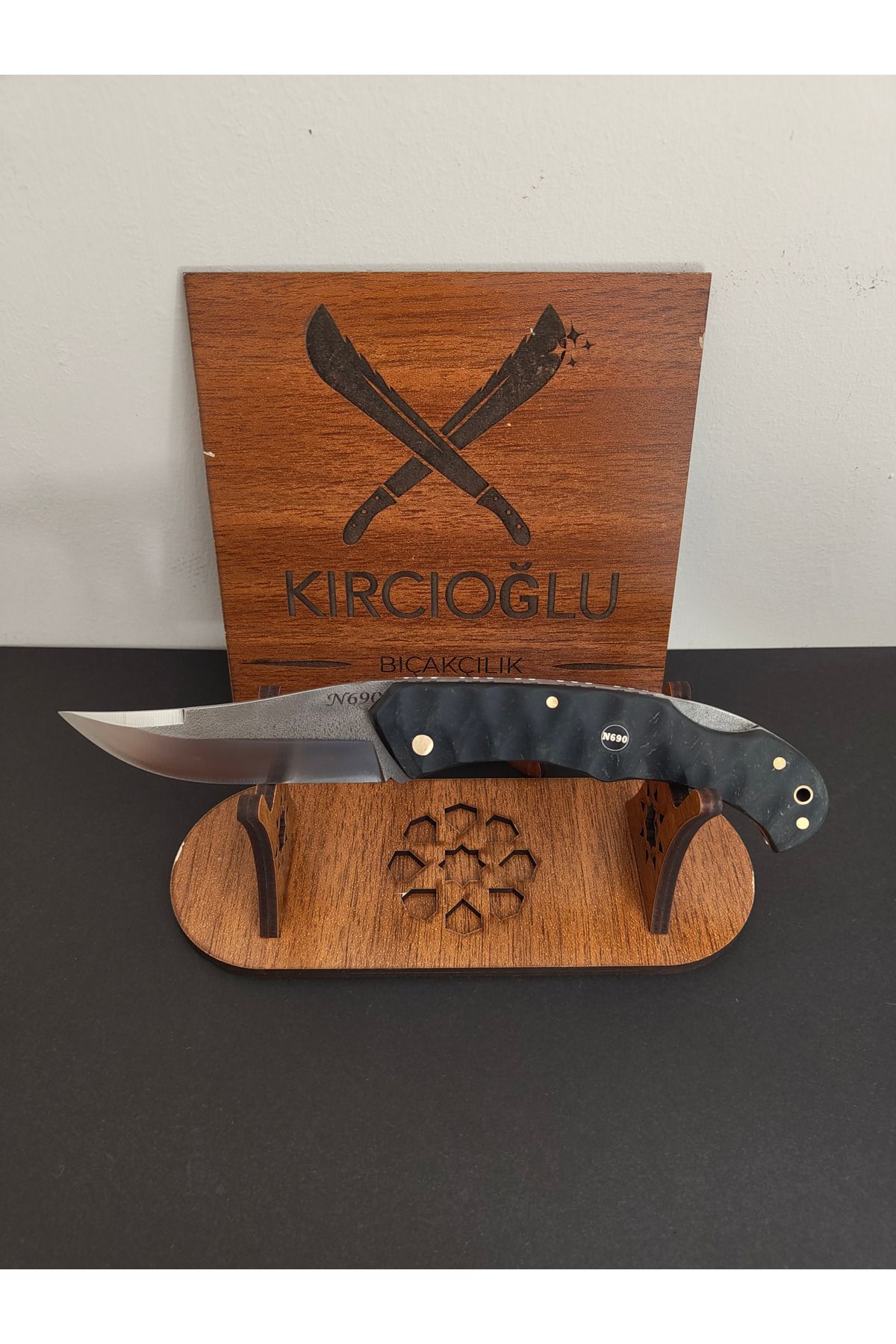 Krc Knife N690 Kompakt Kabze Kamp Çakı