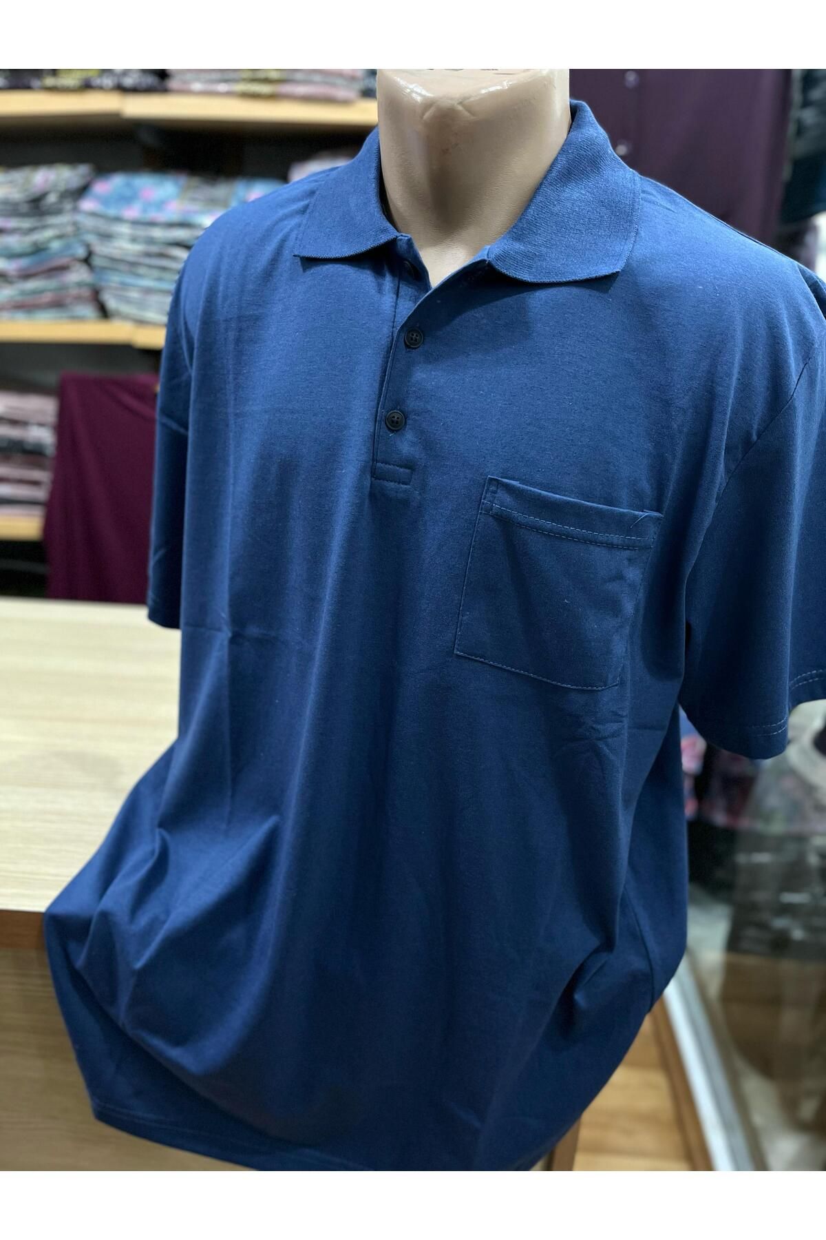 TCR Erkek Polo Yaka Düğmeli Cepli T-Shirt