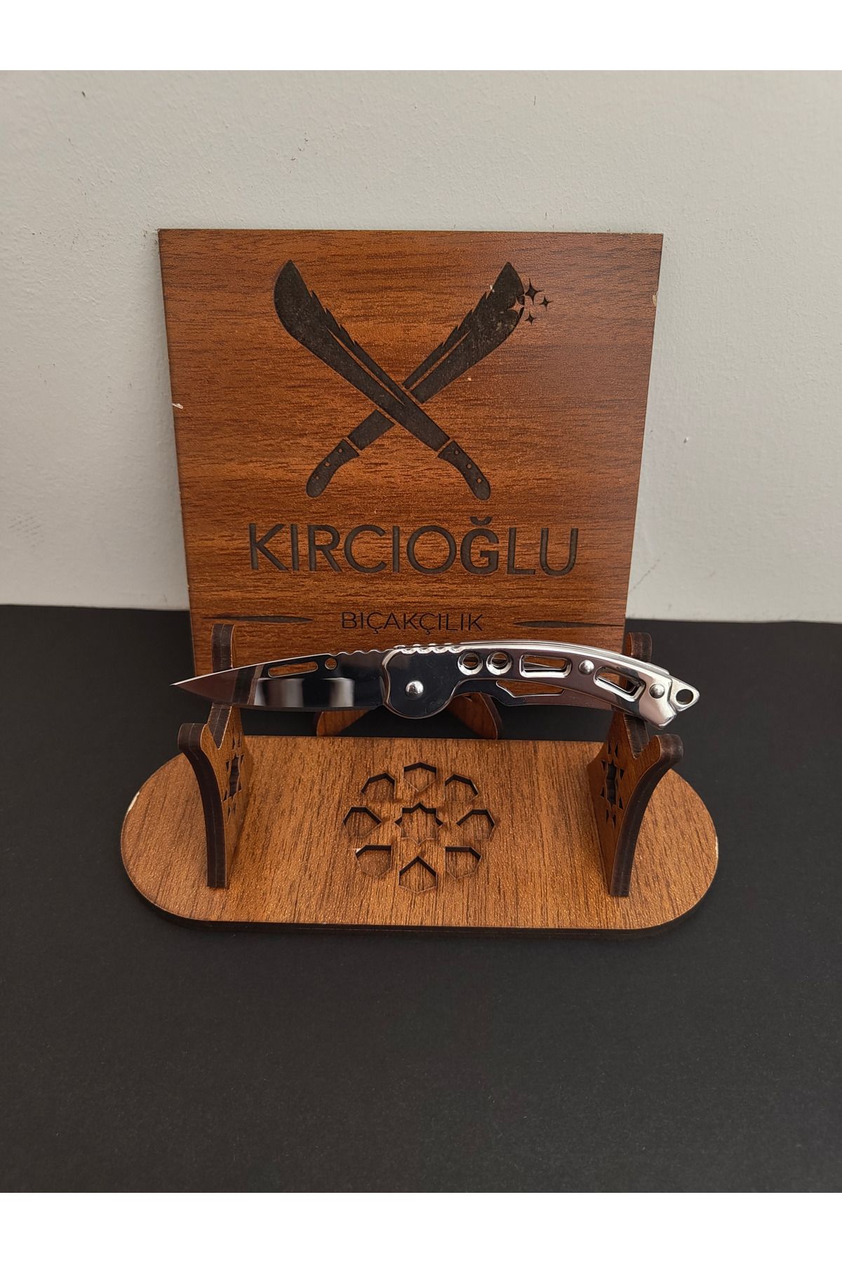Krc Knife Metal Kasa Kamp Çakısı
