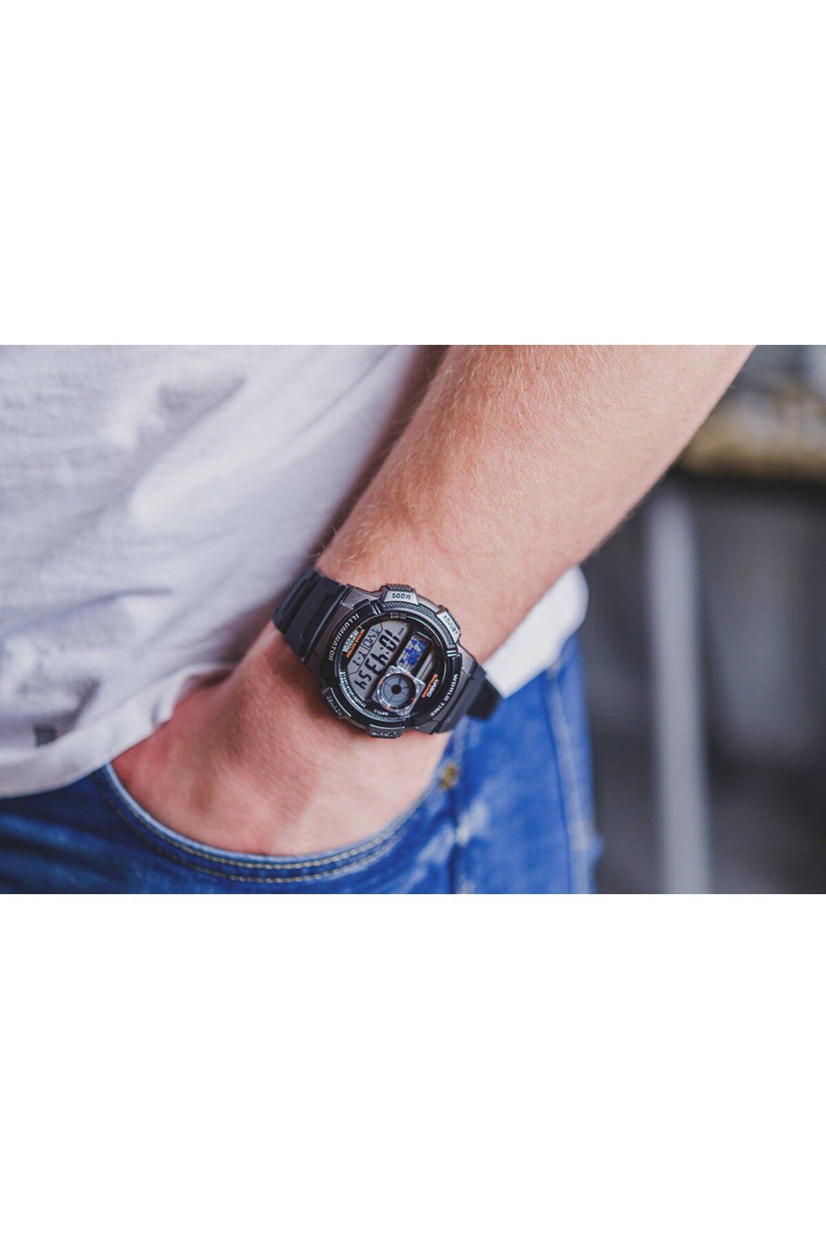 Casio-Ceas Barbati, Casio, Collection AE AE-1000W-1B 4