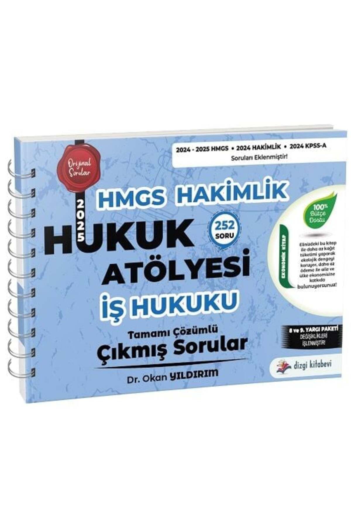 Garantör Akademi Dizgi Kitap 2025 Bas. HMGS Hakimlik İş Hukuku Hukuk Atölyesi Çıkmış Sorular