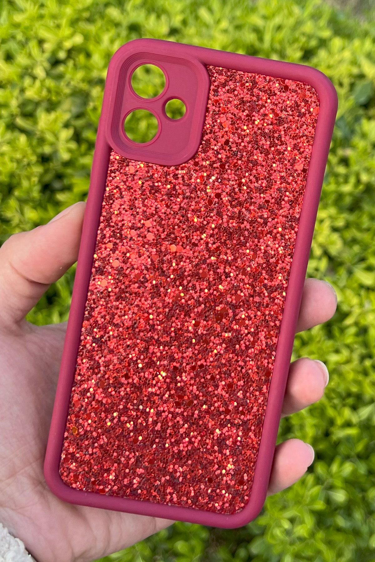 CEPSTOK Samsung Galaxy A05 Kılıf Taşlı Işıltılı Darbe Önleyici Silikon Kapak