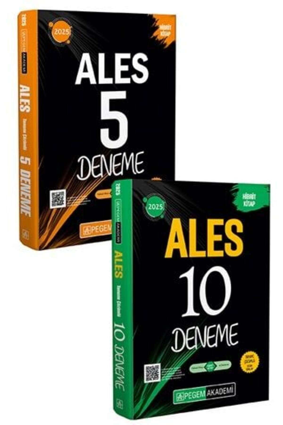Garantör Akademi Pegem 2025 Bas. ALES 10+5 Deneme 2 li Set