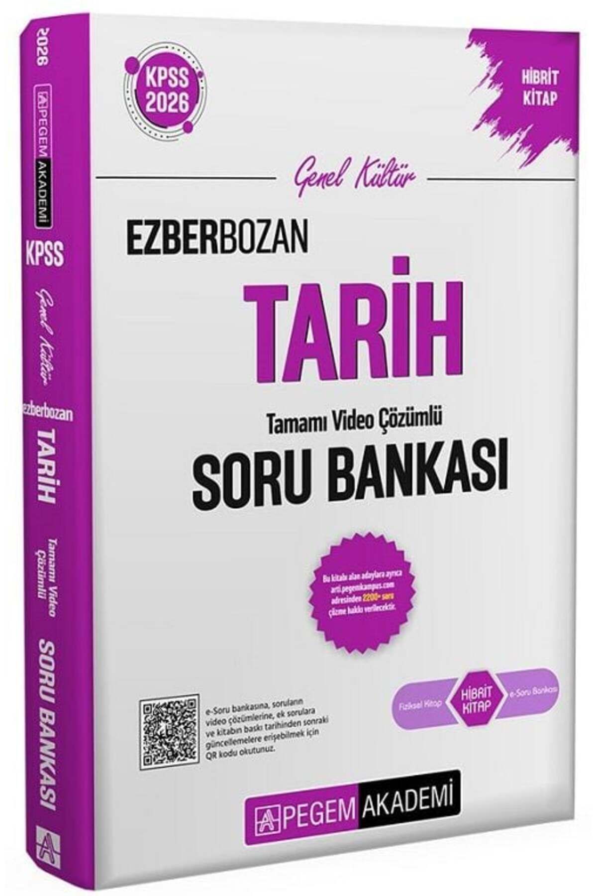 Makro Kitabevi Yayınları Pegem 2026 Baskı KPSS Tarih Ezberbozan Soru Bankası