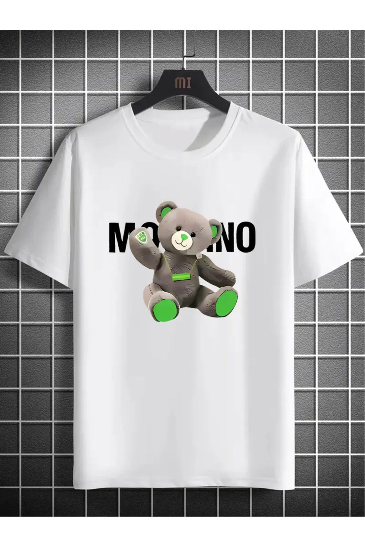 bellanova Erkekler için Rahat Moda T-Shirt Benzersiz Baskı
