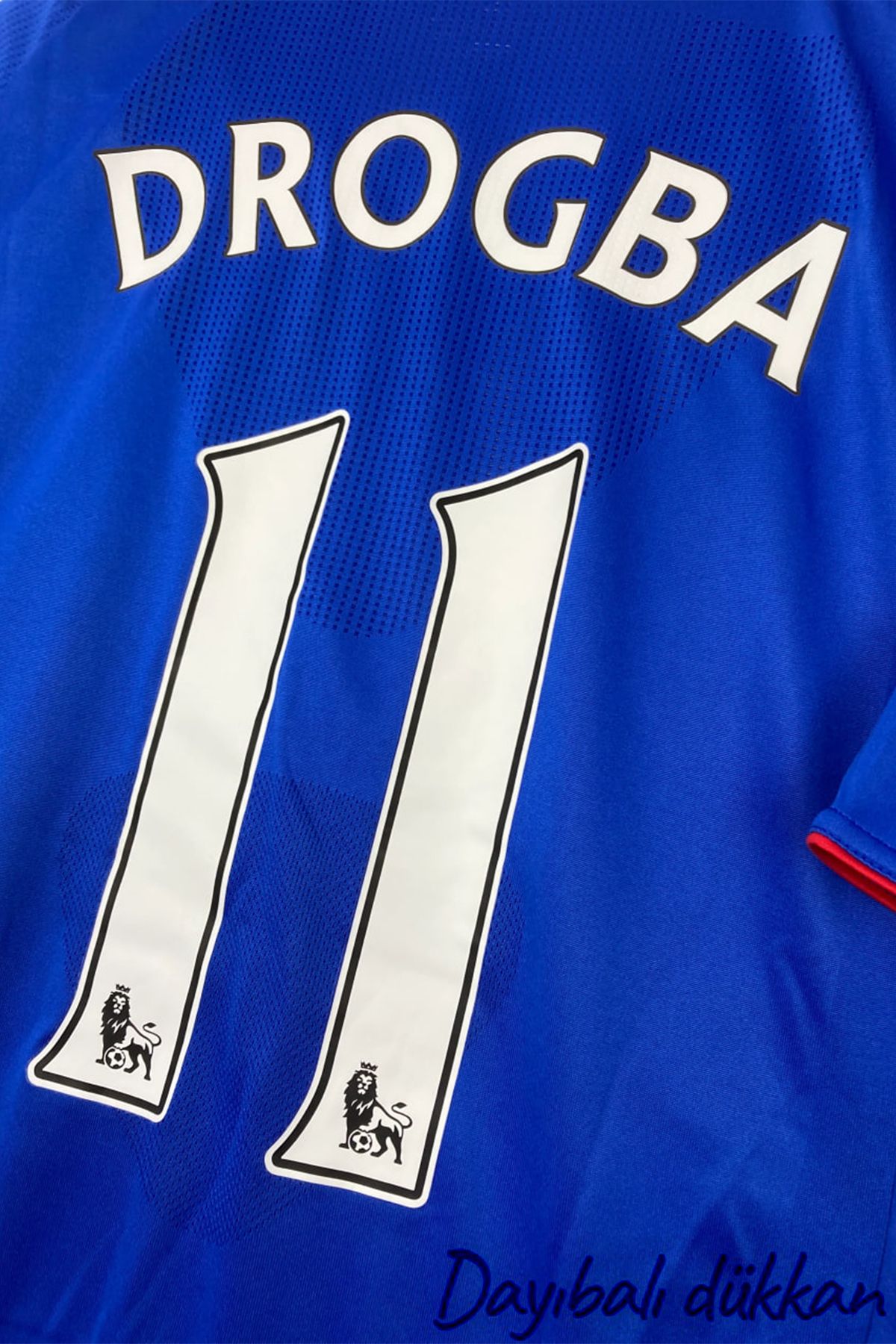 DAYIBALI DÜKKAN DAYIBALI CHE Didier Drogba 2010 Kısa Kol Lacivert Retro Lig Futbol Forması